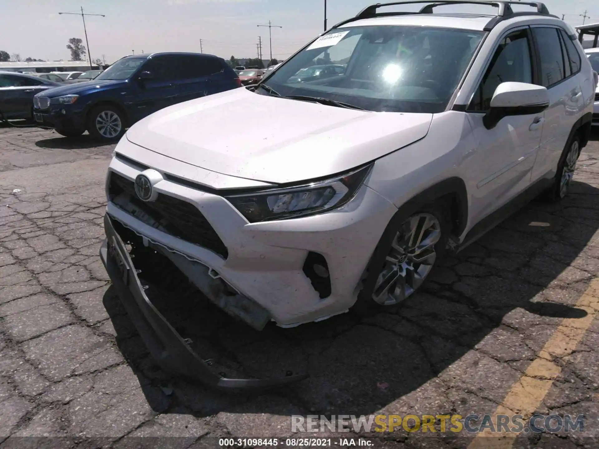 6 Photograph of a damaged car 2T3A1RFV2MW144577 TOYOTA RAV4 2021