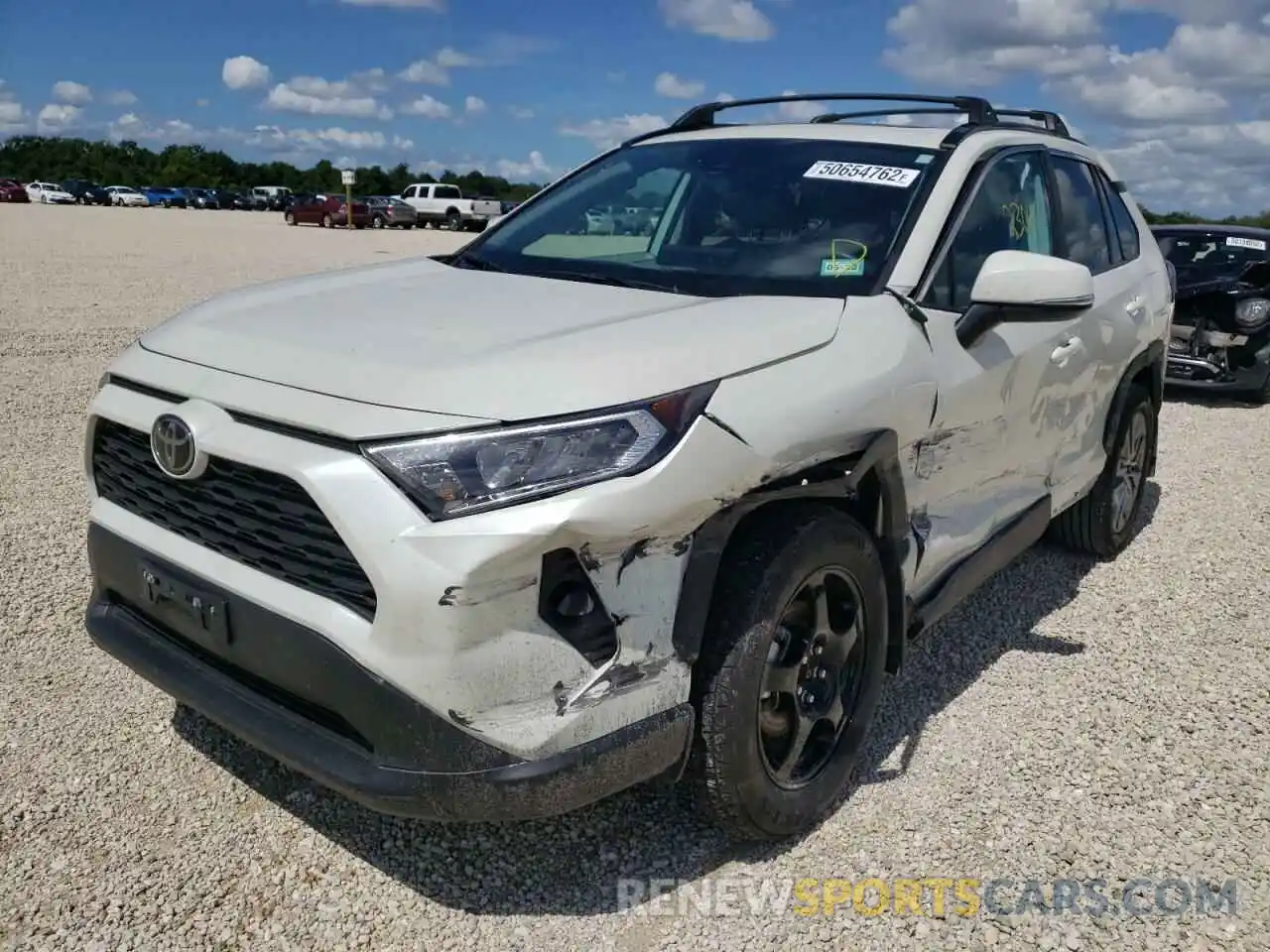 2 Photograph of a damaged car 2T3A1RFV2MW196856 TOYOTA RAV4 2021