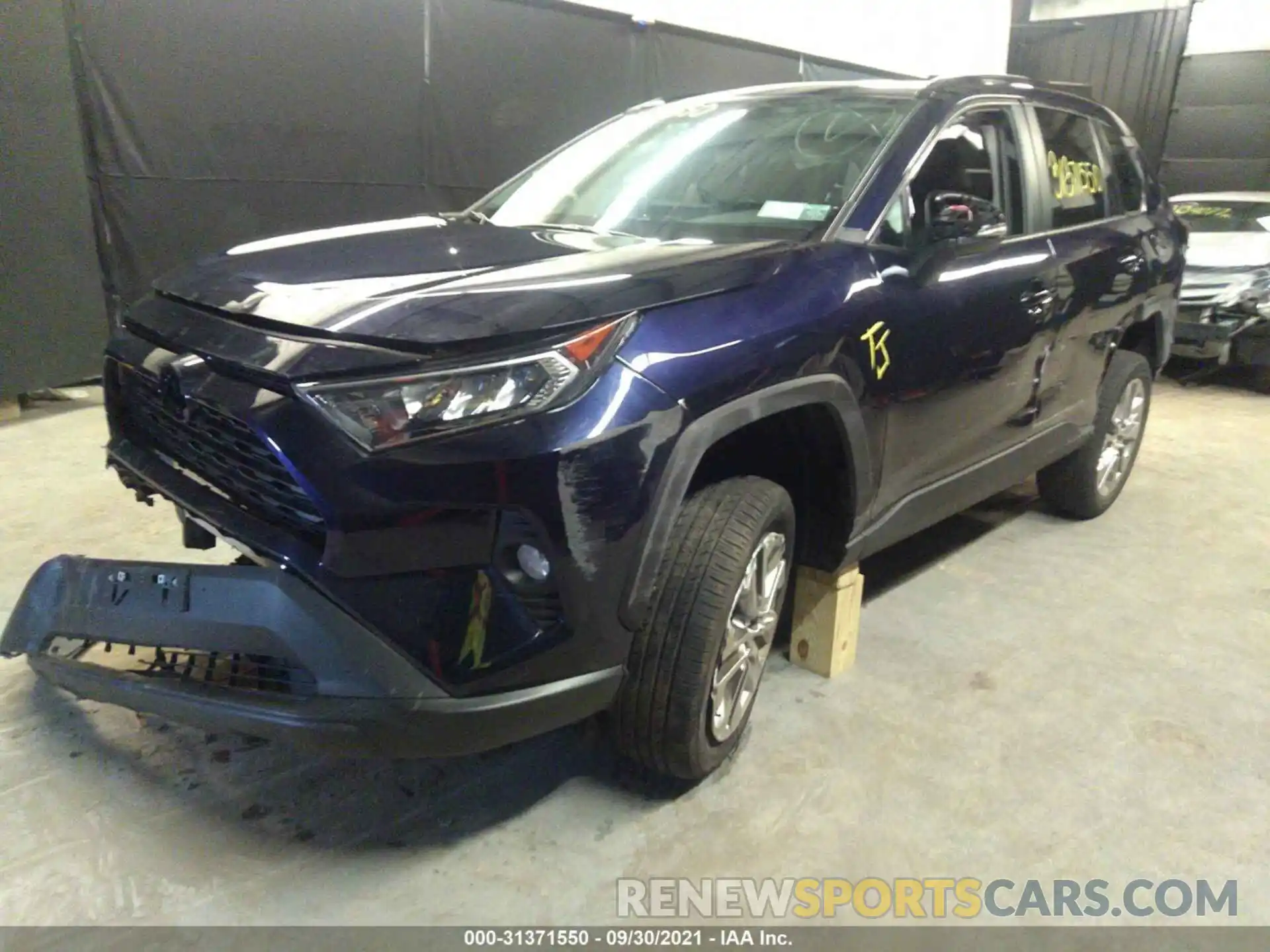 2 Photograph of a damaged car 2T3A1RFV2MW207659 TOYOTA RAV4 2021