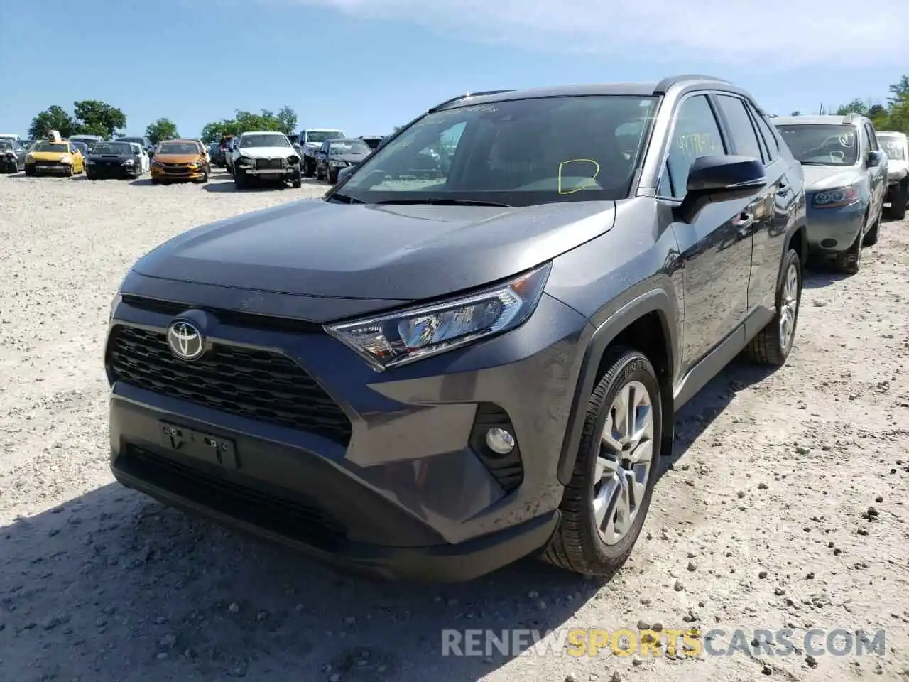 2 Фотография поврежденного автомобиля 2T3A1RFV3MC223046 TOYOTA RAV4 2021