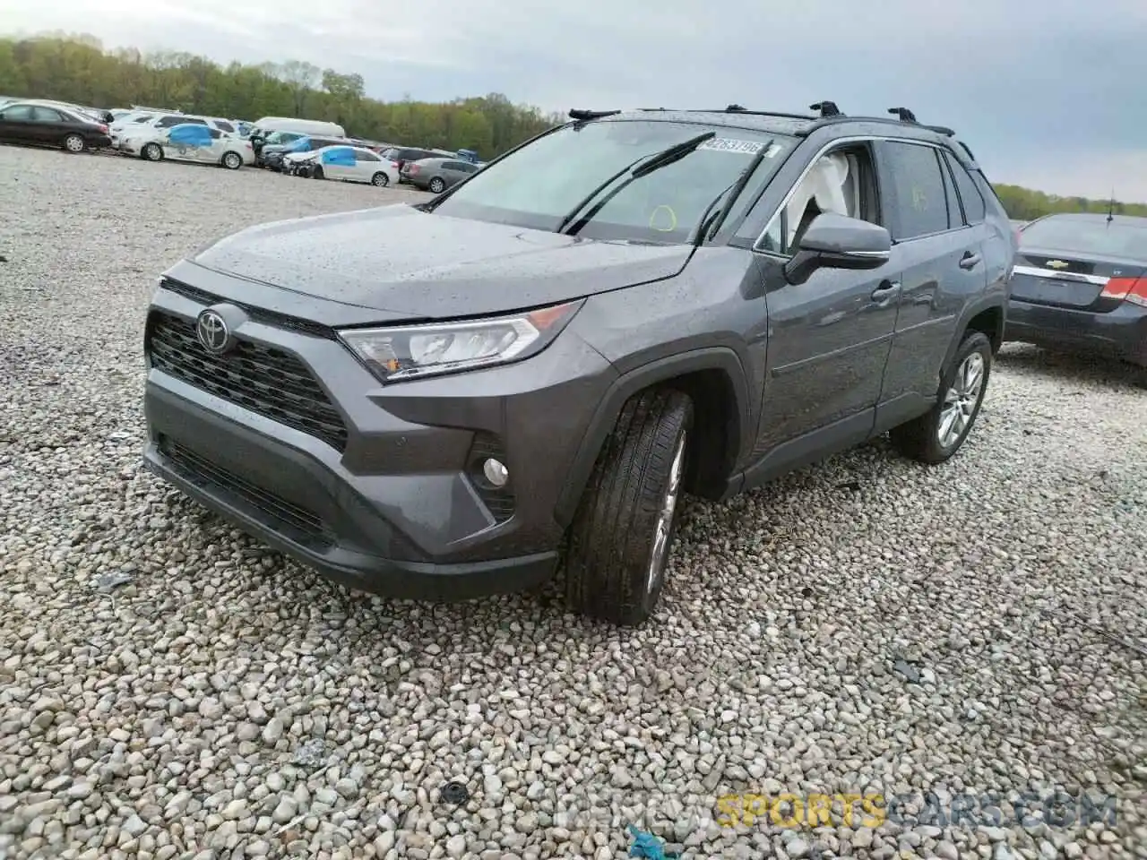 2 Photograph of a damaged car 2T3A1RFV3MC227923 TOYOTA RAV4 2021