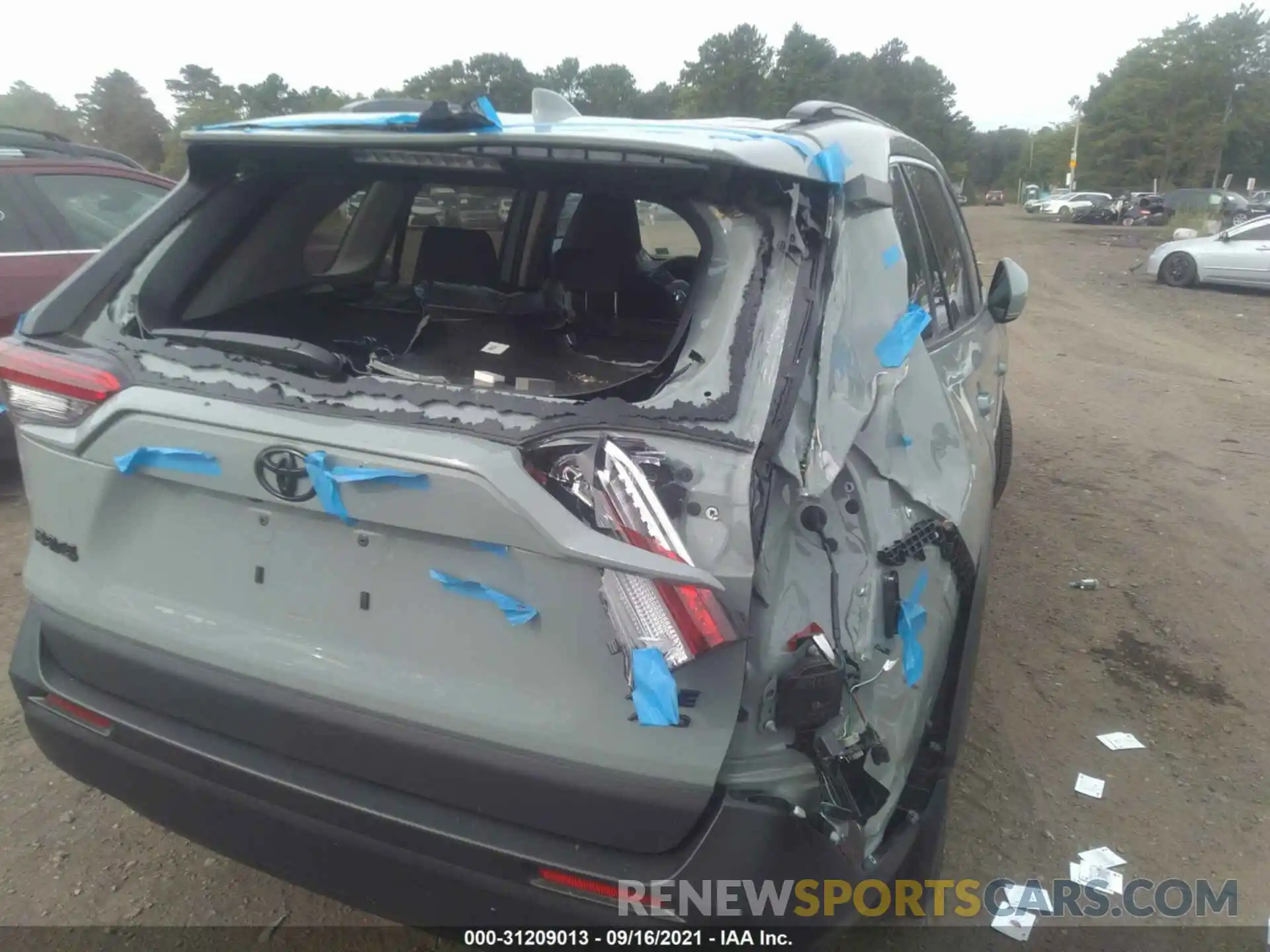 6 Photograph of a damaged car 2T3A1RFV3MW156835 TOYOTA RAV4 2021