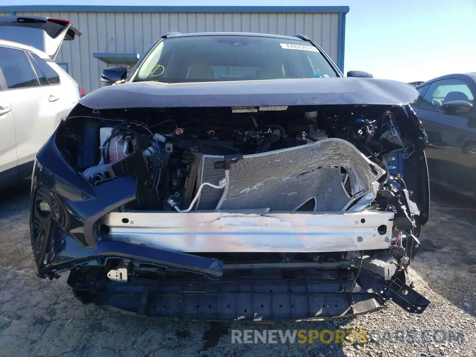 9 Photograph of a damaged car 2T3A1RFV3MW171917 TOYOTA RAV4 2021