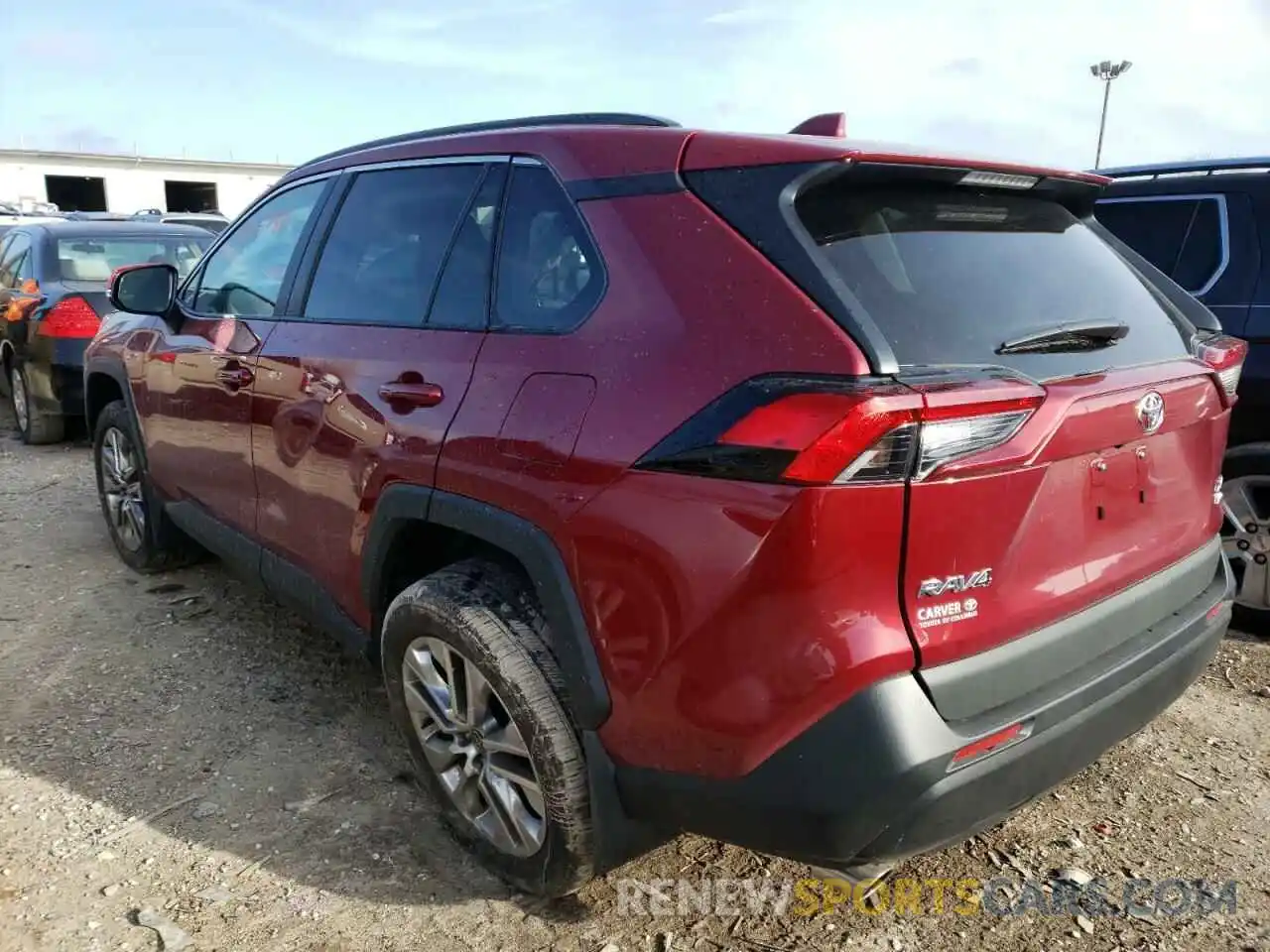 3 Photograph of a damaged car 2T3A1RFV3MW203295 TOYOTA RAV4 2021