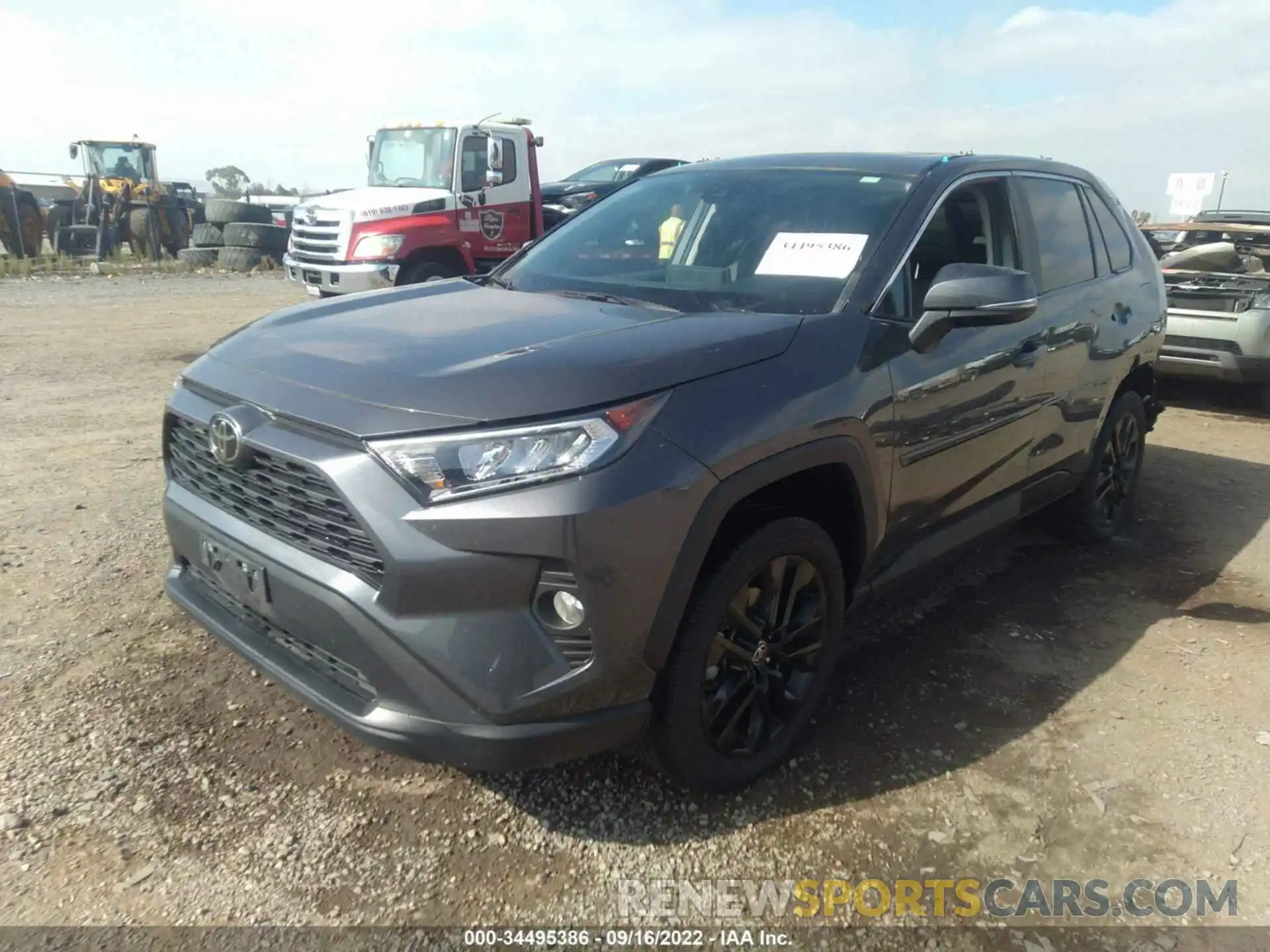 2 Фотография поврежденного автомобиля 2T3A1RFV3MW209663 TOYOTA RAV4 2021