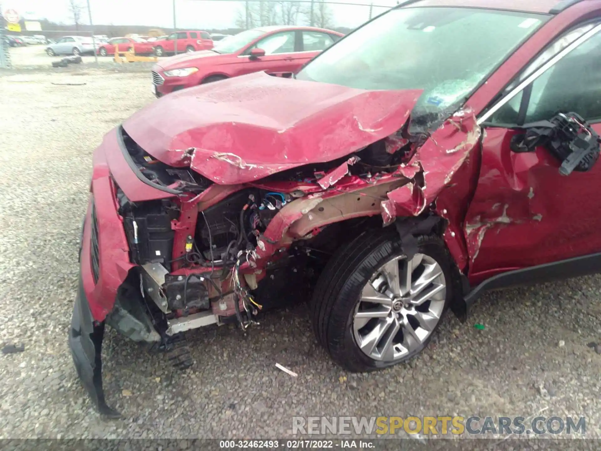 6 Photograph of a damaged car 2T3A1RFV3MW224972 TOYOTA RAV4 2021