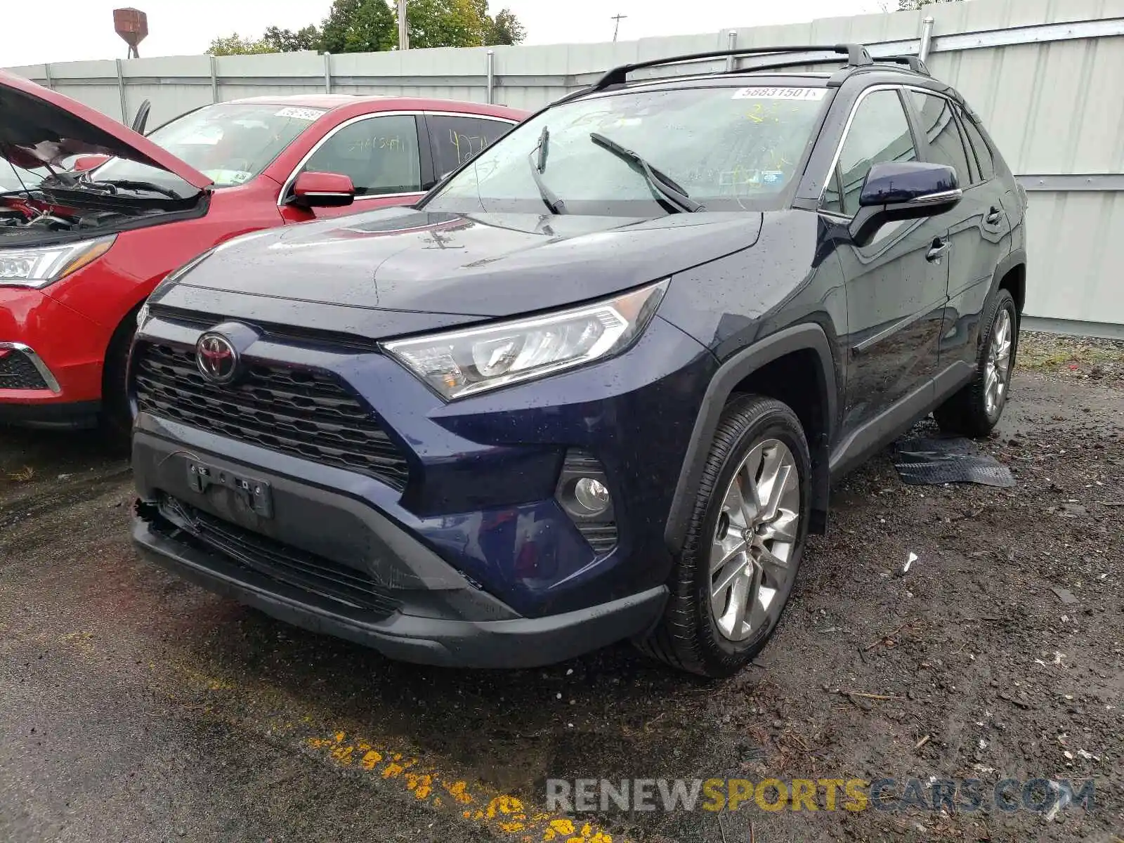 2 Photograph of a damaged car 2T3A1RFV4MC142184 TOYOTA RAV4 2021