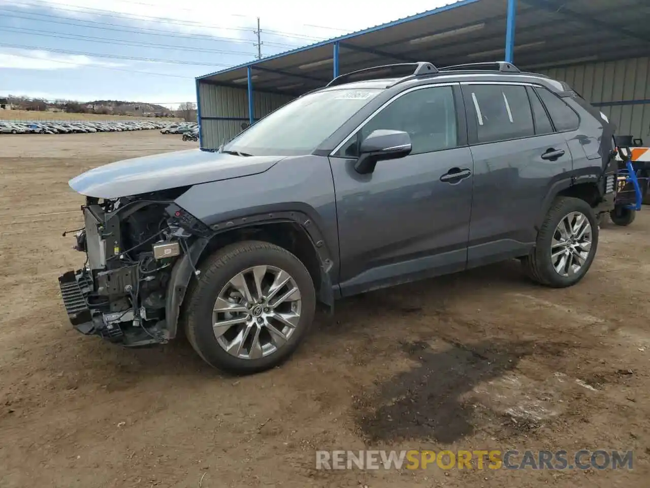 1 Photograph of a damaged car 2T3A1RFV4MC176948 TOYOTA RAV4 2021