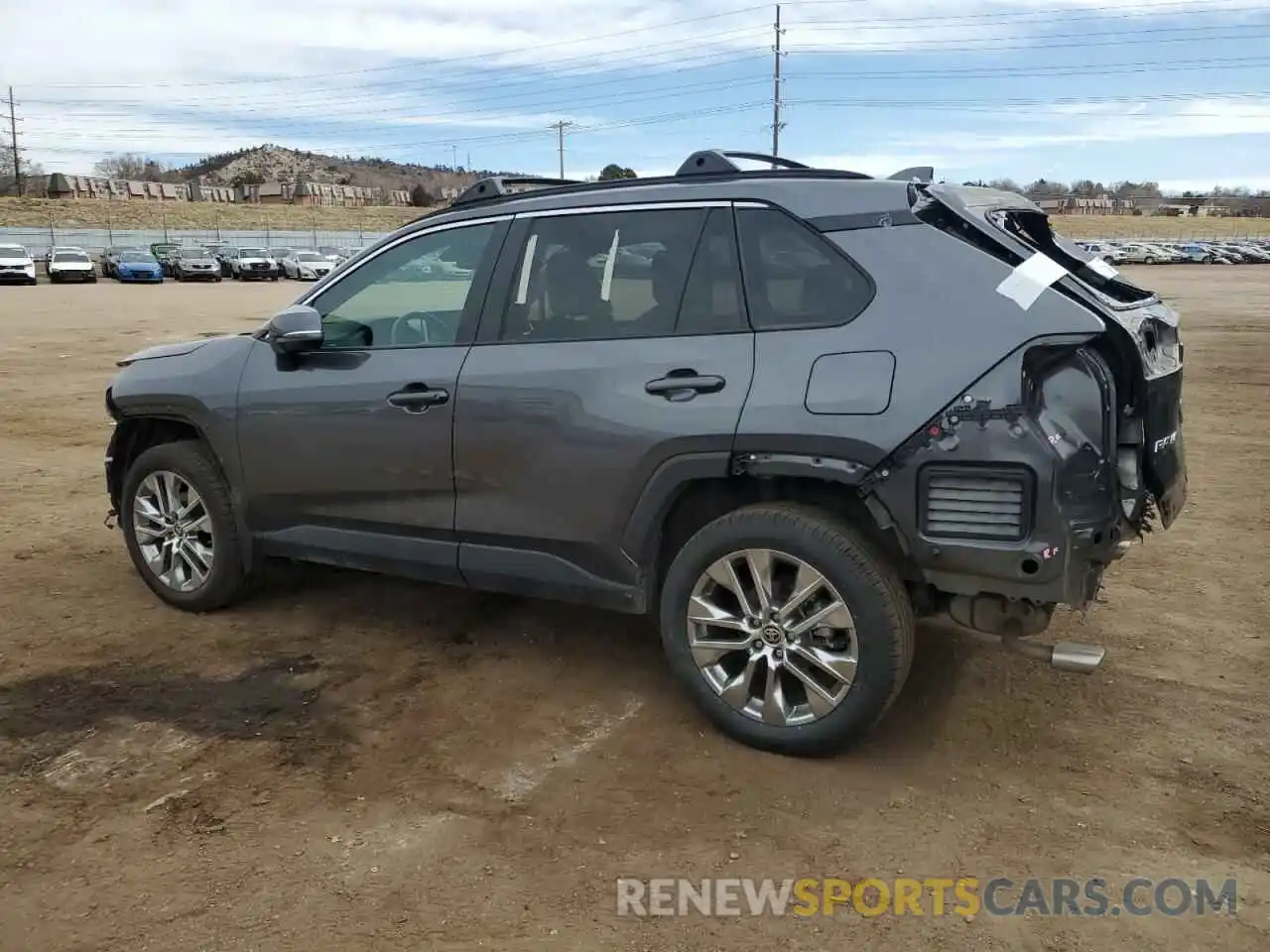 2 Photograph of a damaged car 2T3A1RFV4MC176948 TOYOTA RAV4 2021