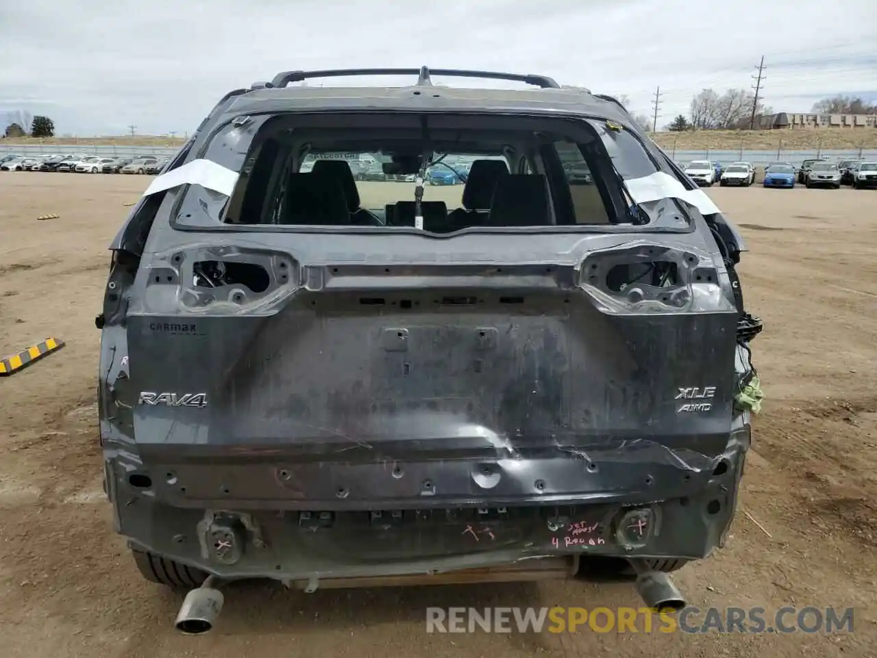 6 Photograph of a damaged car 2T3A1RFV4MC176948 TOYOTA RAV4 2021