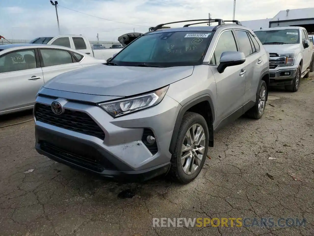 2 Фотография поврежденного автомобиля 2T3A1RFV4MC188355 TOYOTA RAV4 2021