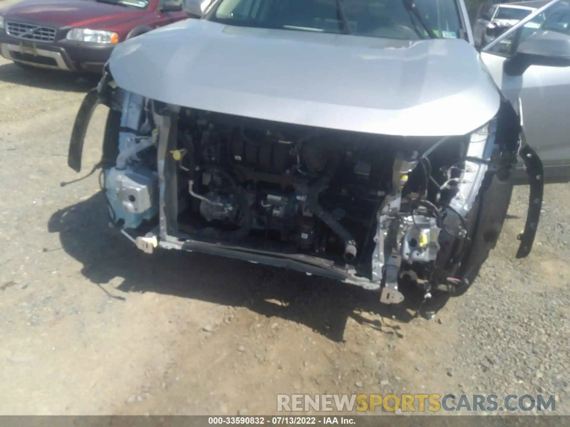 6 Photograph of a damaged car 2T3A1RFV4MC191403 TOYOTA RAV4 2021