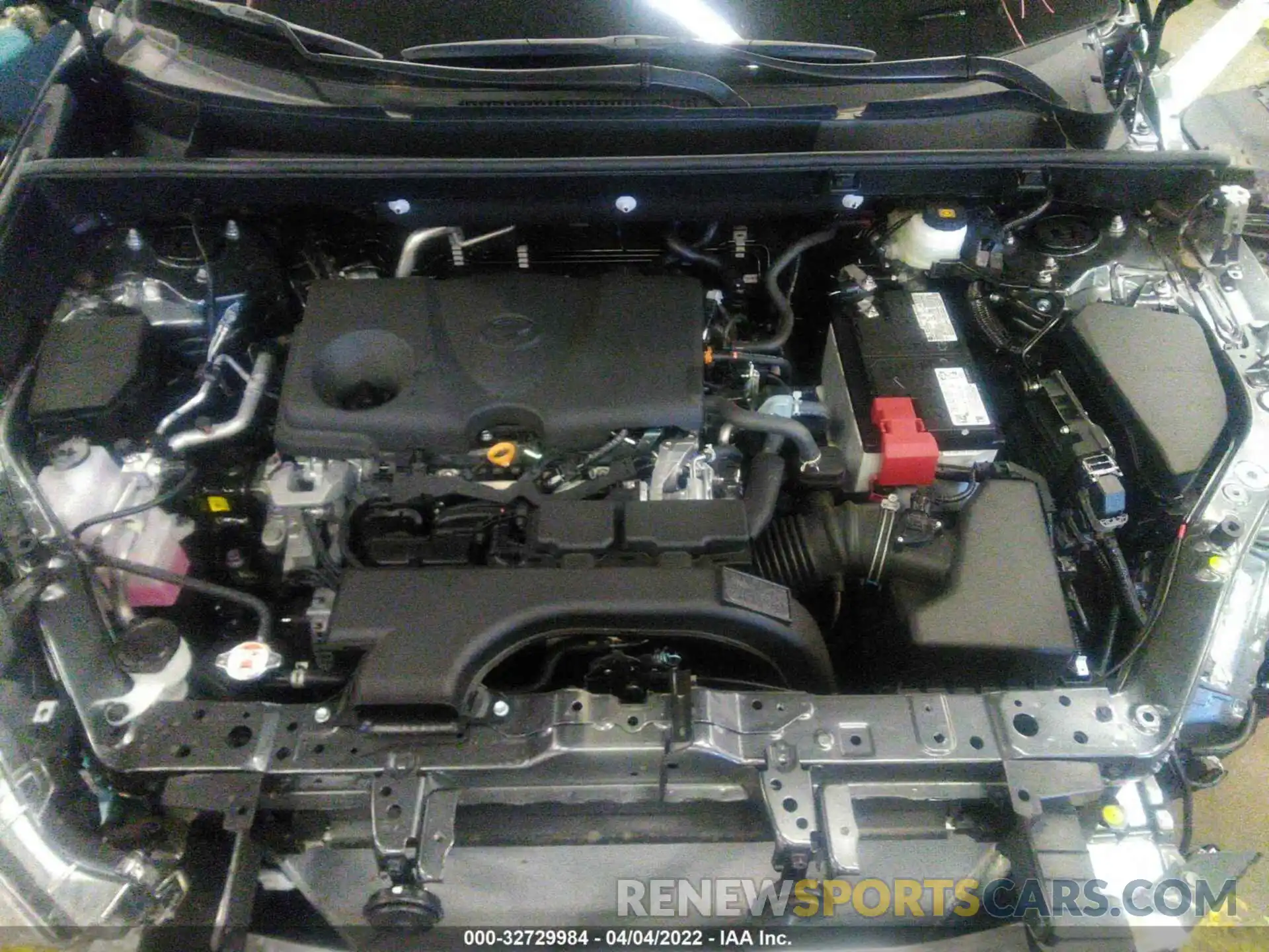 10 Фотография поврежденного автомобиля 2T3A1RFV4MC255214 TOYOTA RAV4 2021