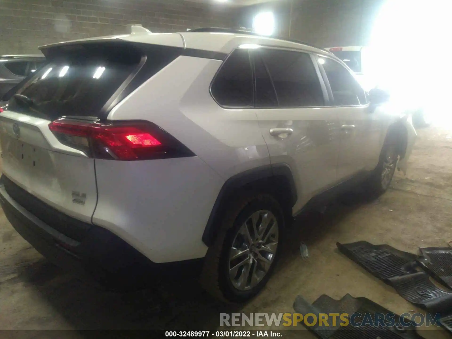 4 Фотография поврежденного автомобиля 2T3A1RFV4MW158870 TOYOTA RAV4 2021