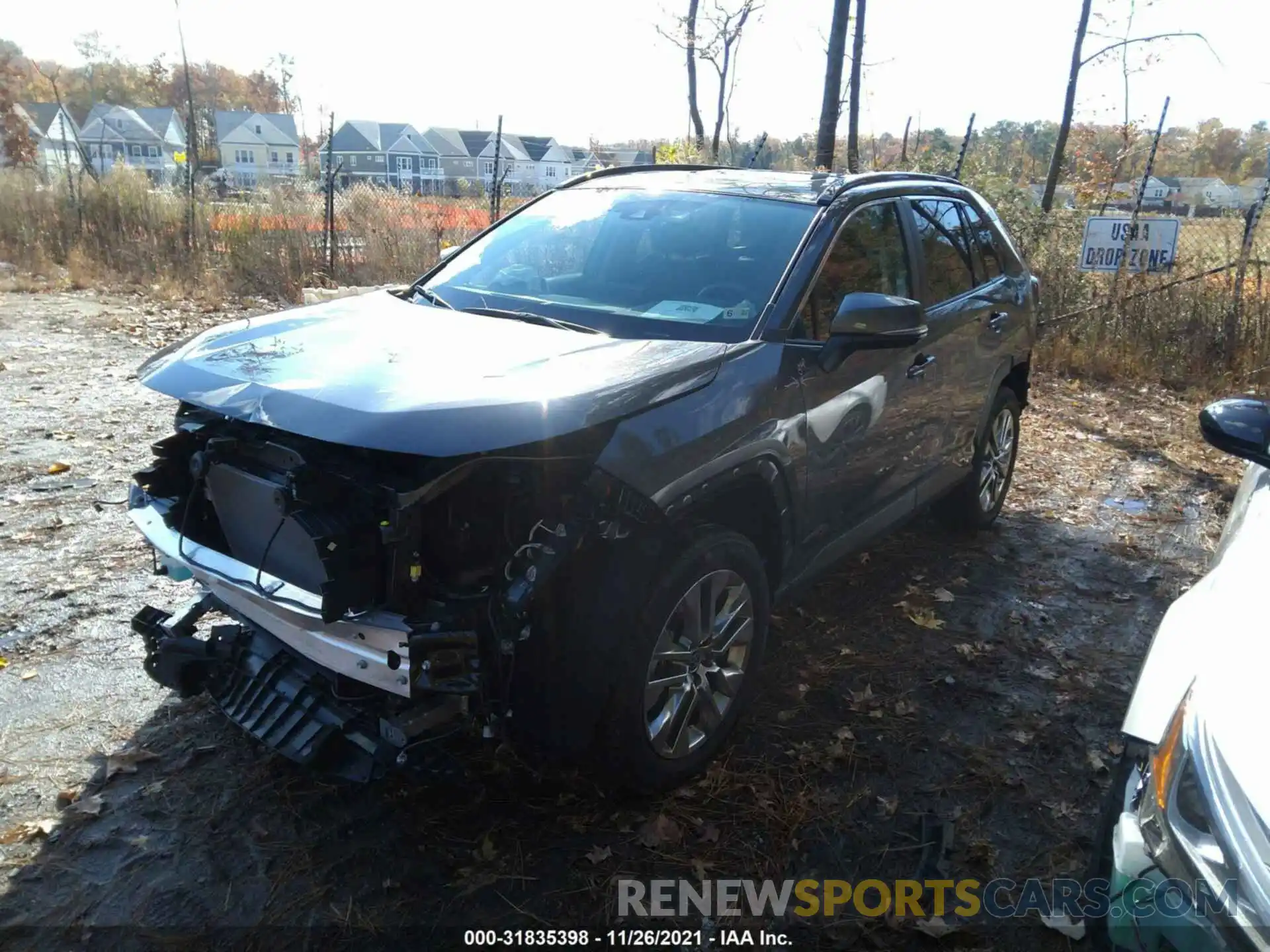 2 Photograph of a damaged car 2T3A1RFV4MW209686 TOYOTA RAV4 2021