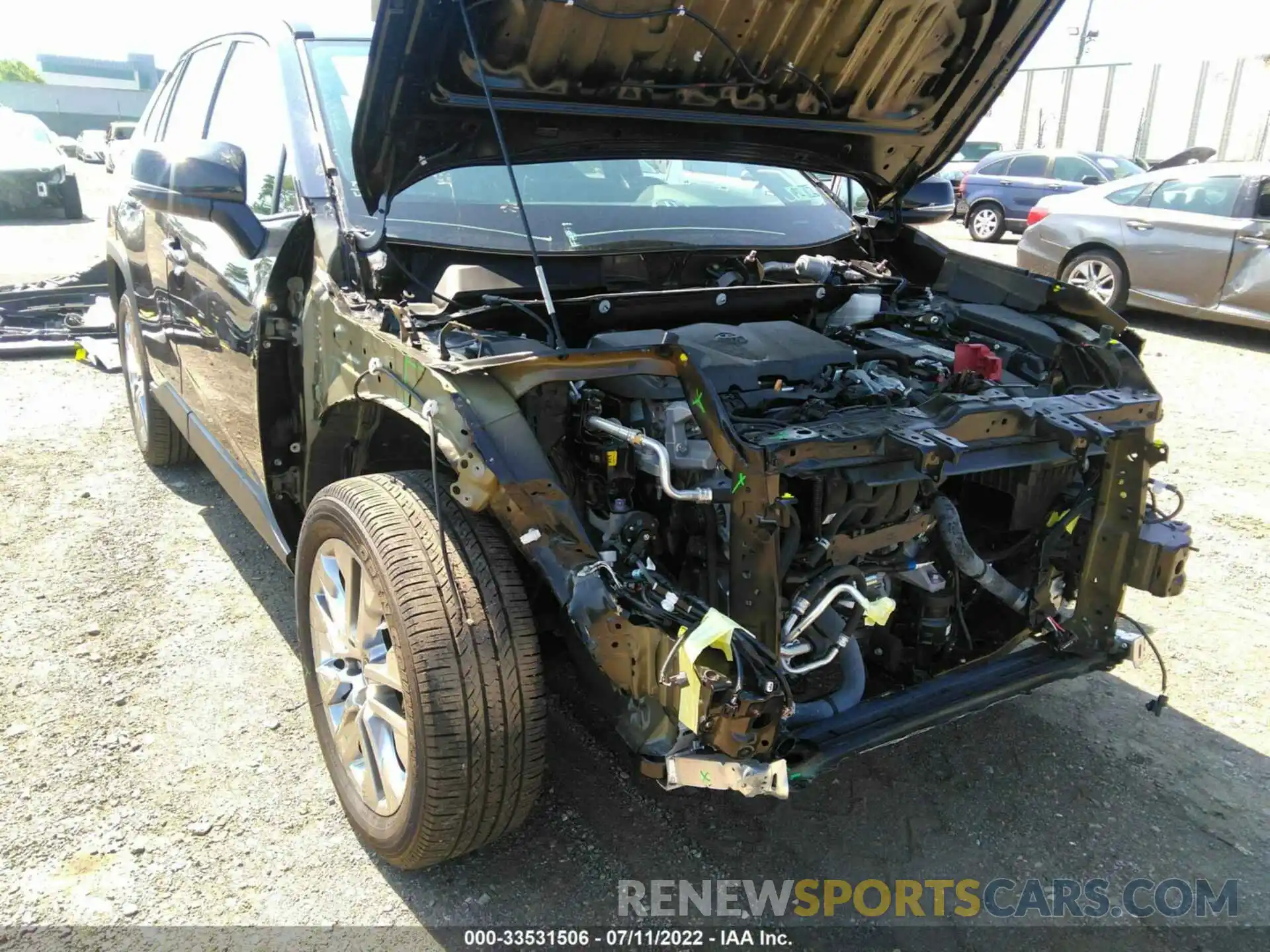 6 Photograph of a damaged car 2T3A1RFV4MW210031 TOYOTA RAV4 2021