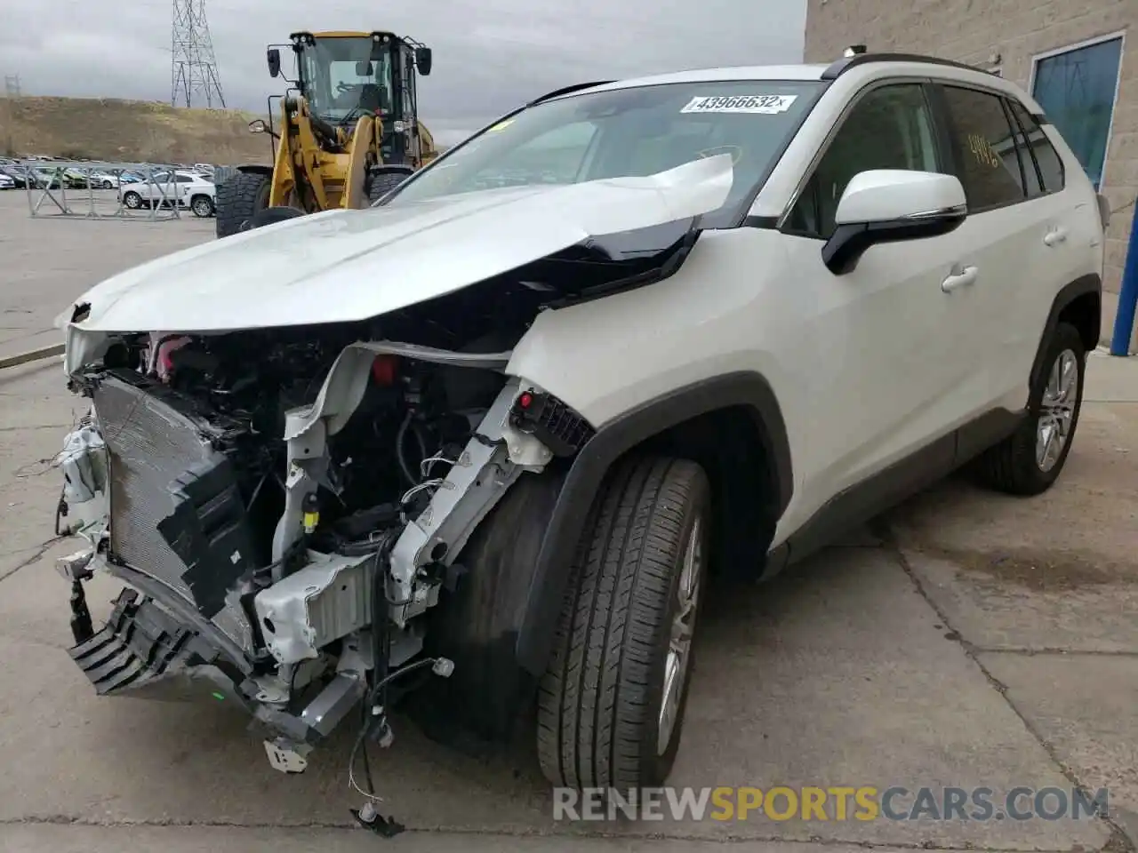 2 Photograph of a damaged car 2T3A1RFV4MW235432 TOYOTA RAV4 2021