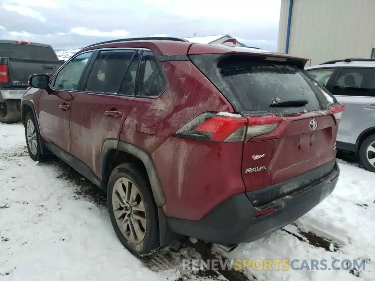 3 Фотография поврежденного автомобиля 2T3A1RFV5MW162684 TOYOTA RAV4 2021