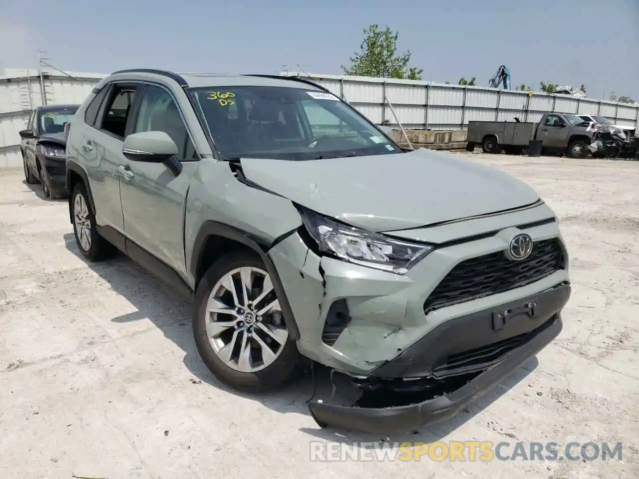 9 Фотография поврежденного автомобиля 2T3A1RFV5MW173149 TOYOTA RAV4 2021