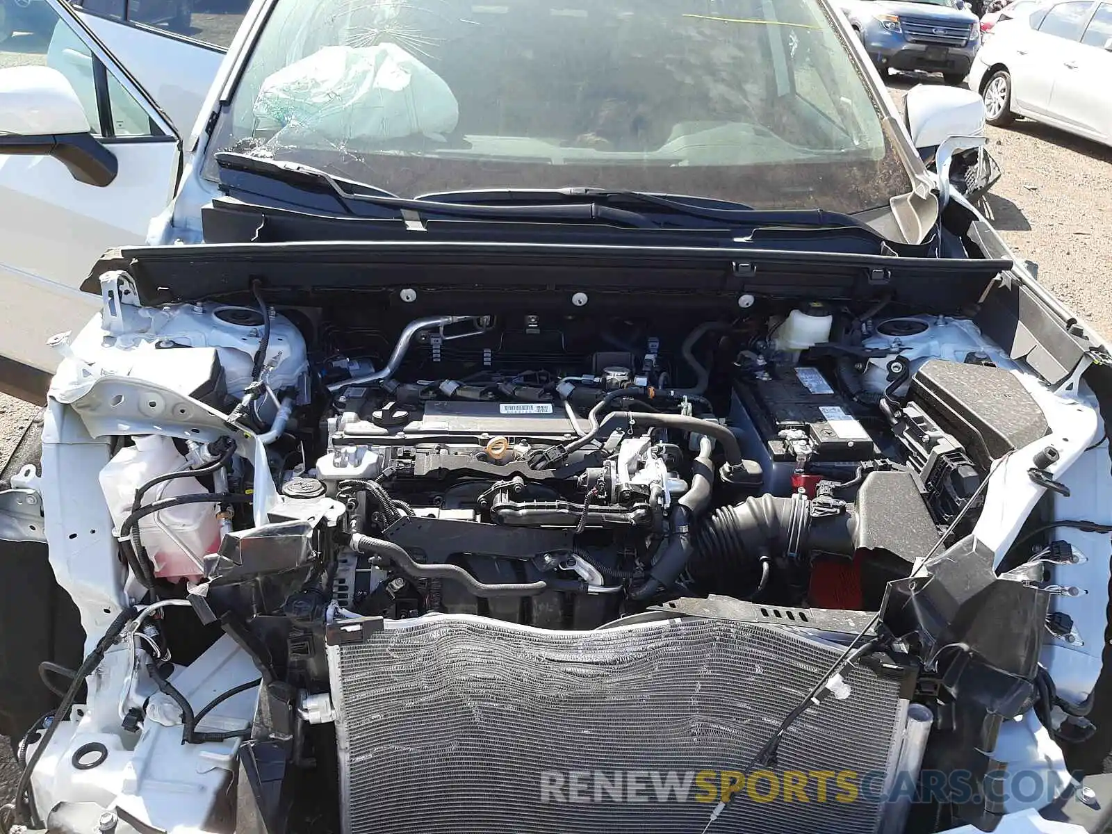 7 Photograph of a damaged car 2T3A1RFV5MW216954 TOYOTA RAV4 2021