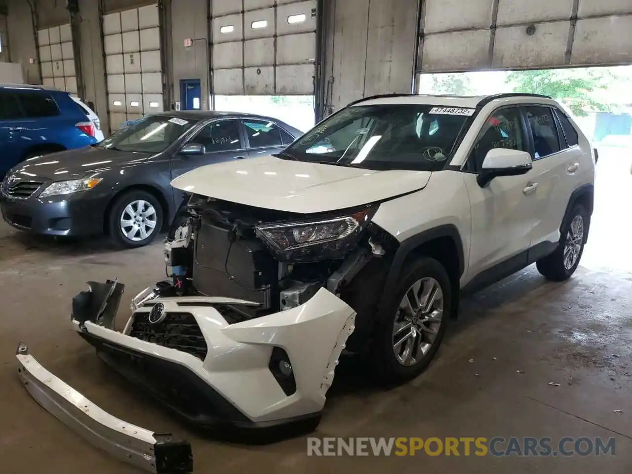 2 Photograph of a damaged car 2T3A1RFV5MW223466 TOYOTA RAV4 2021