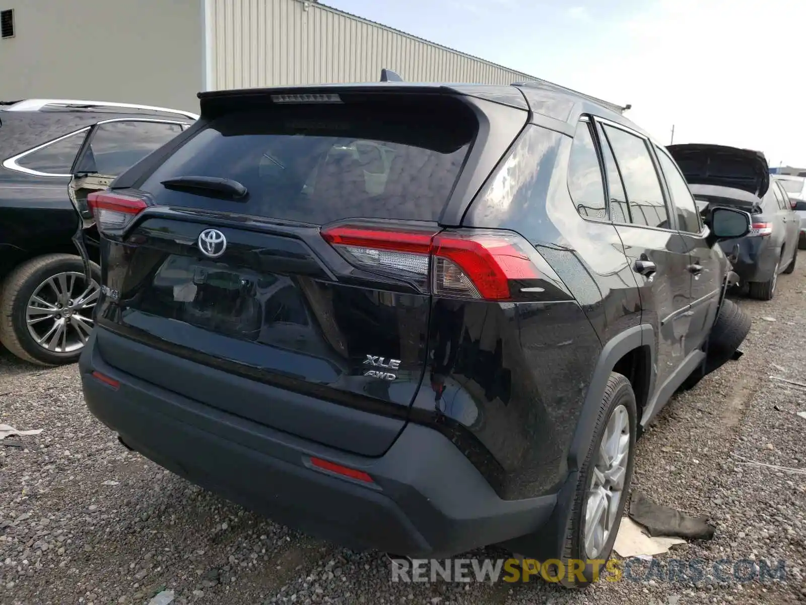 4 Фотография поврежденного автомобиля 2T3A1RFV6MC177776 TOYOTA RAV4 2021