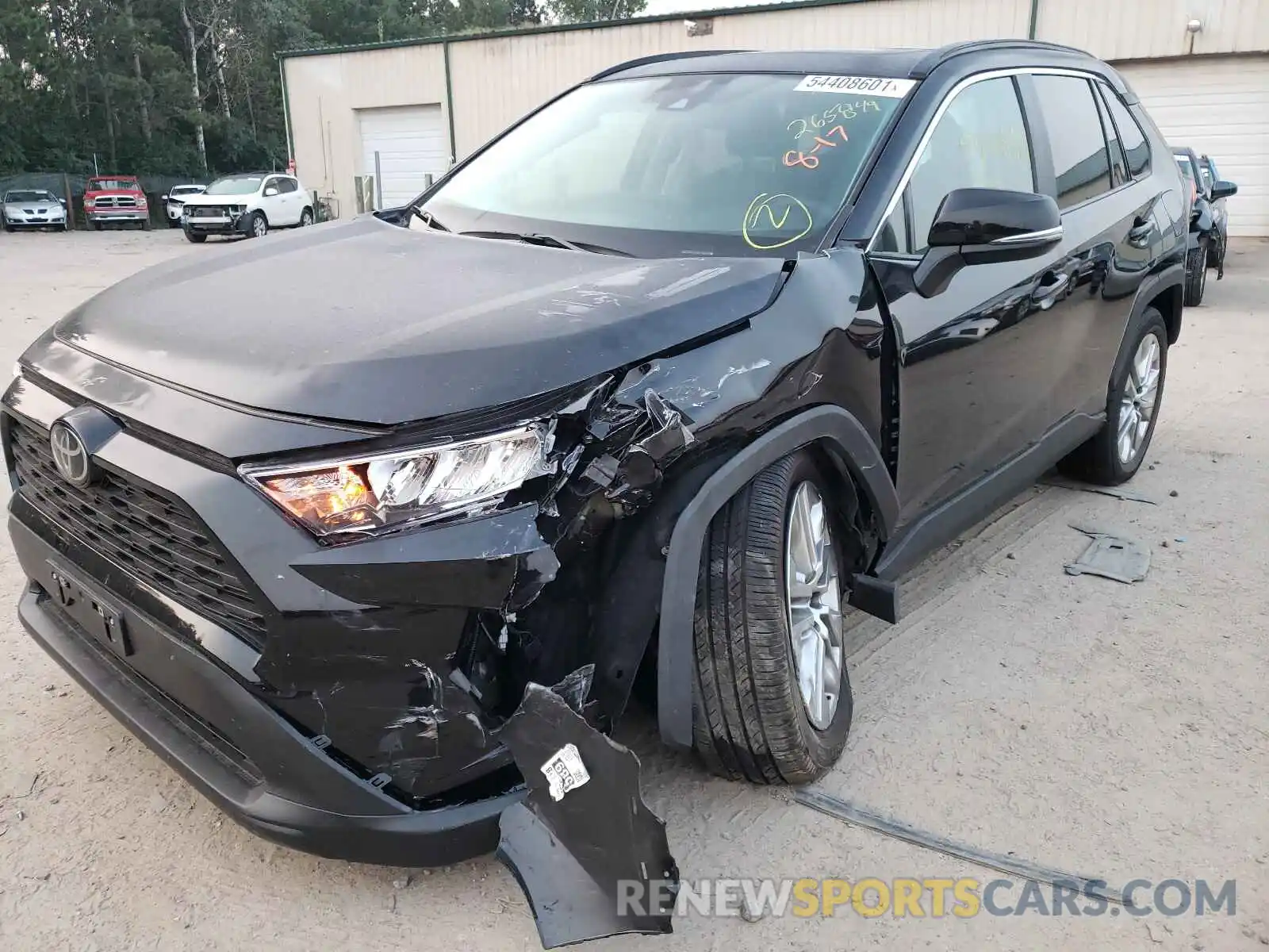 2 Photograph of a damaged car 2T3A1RFV6MC183562 TOYOTA RAV4 2021