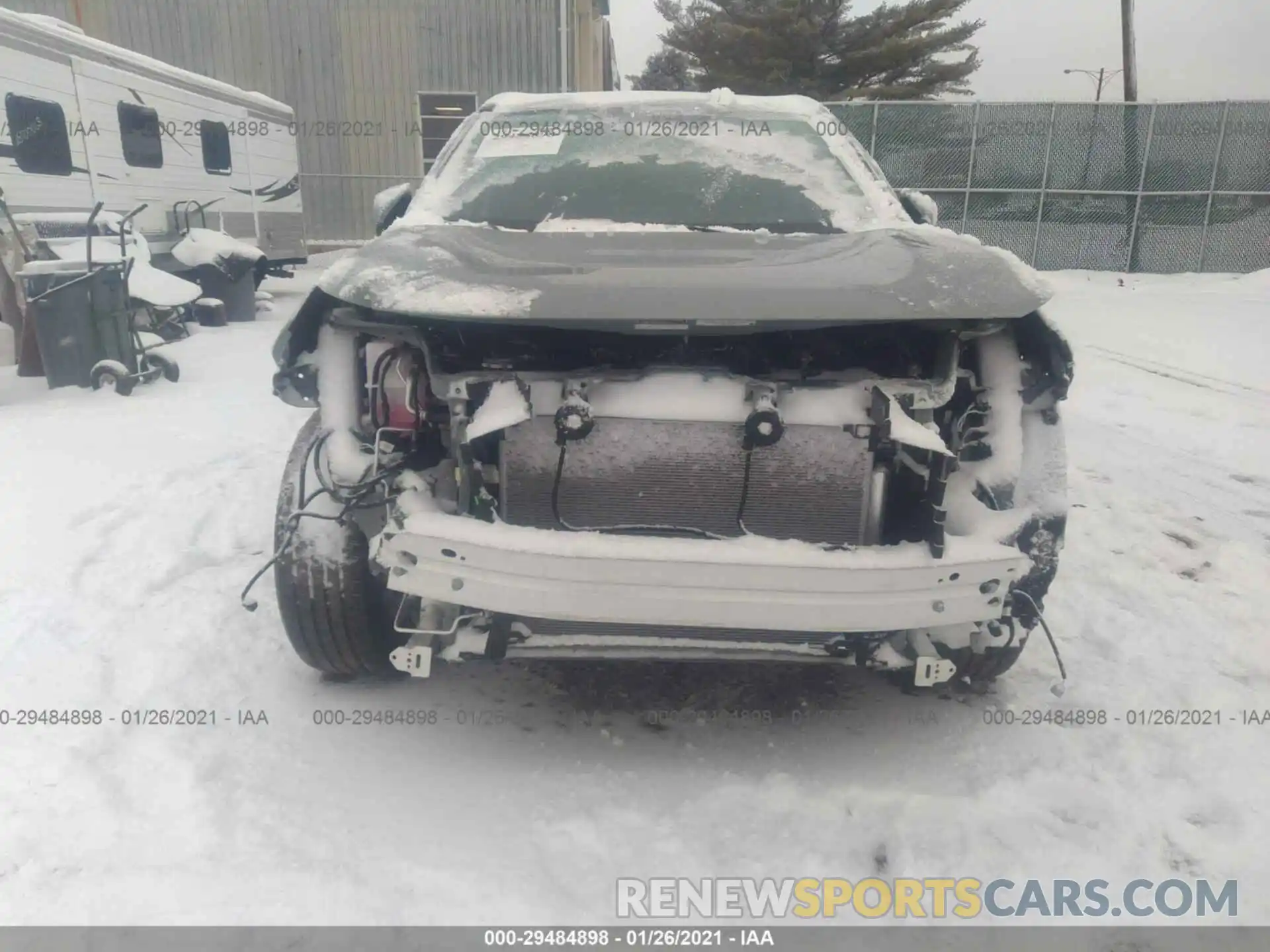 6 Photograph of a damaged car 2T3A1RFV6MW145165 TOYOTA RAV4 2021