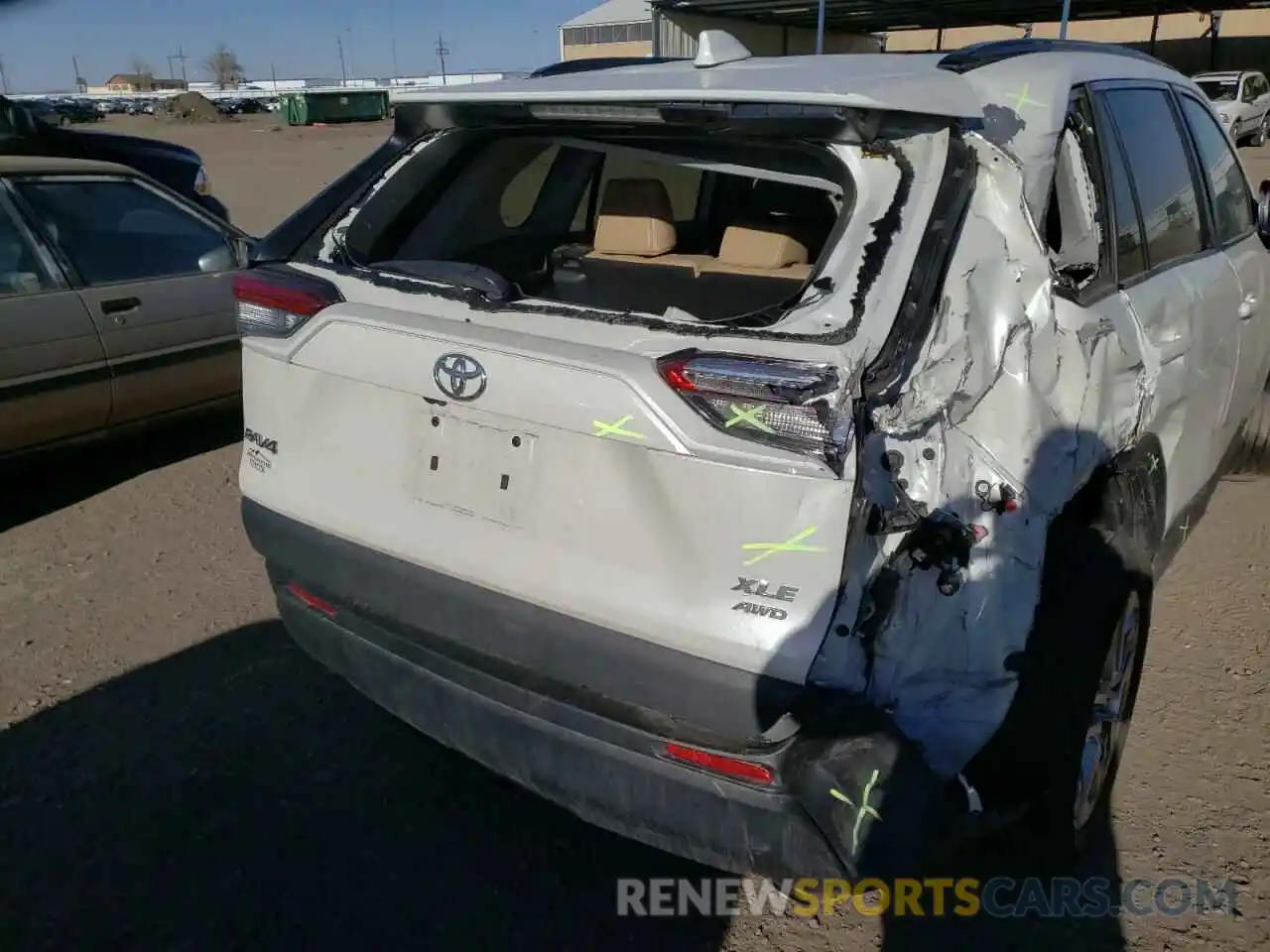 9 Photograph of a damaged car 2T3A1RFV6MW165741 TOYOTA RAV4 2021