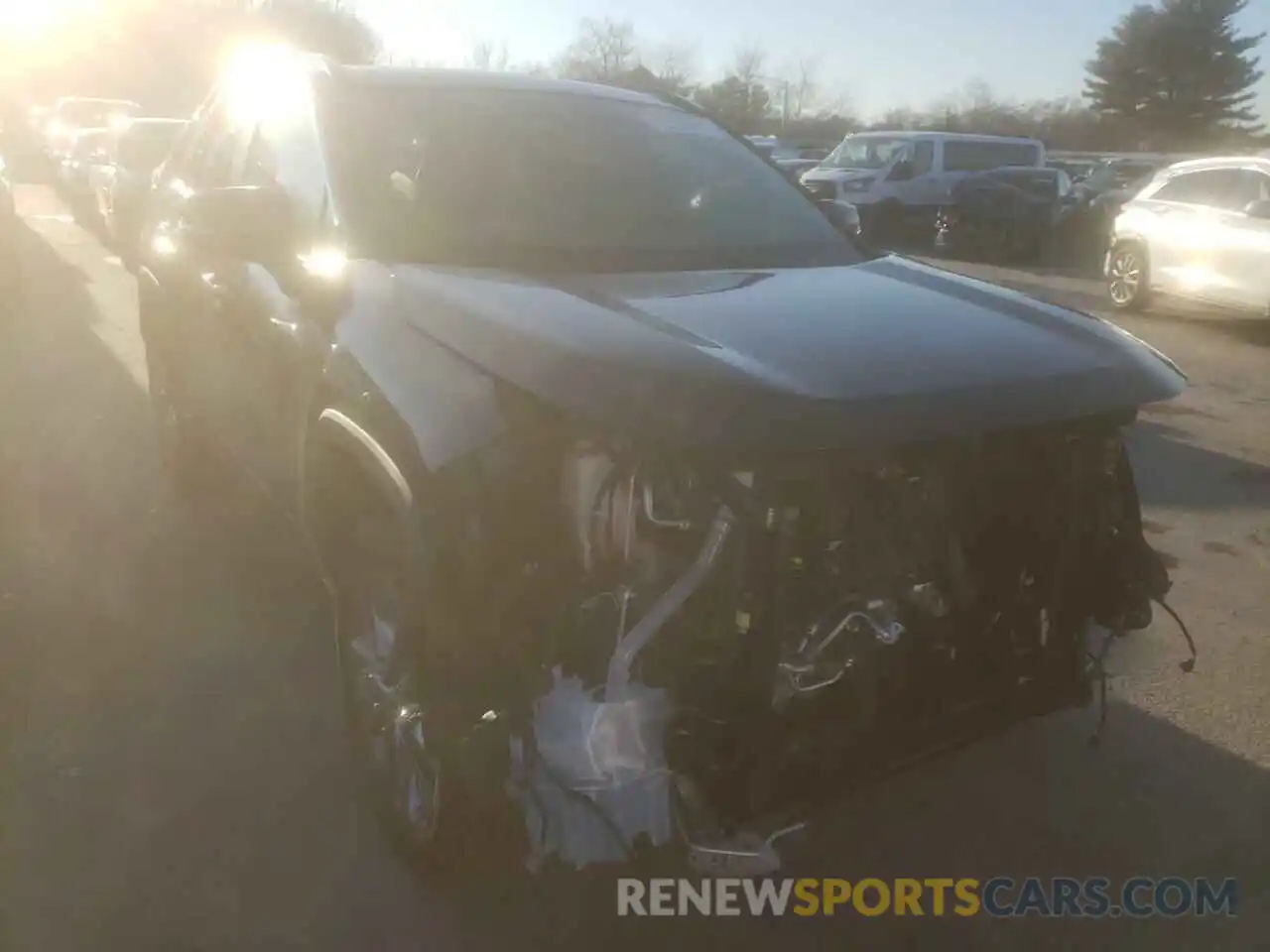 1 Photograph of a damaged car 2T3A1RFV6MW169059 TOYOTA RAV4 2021