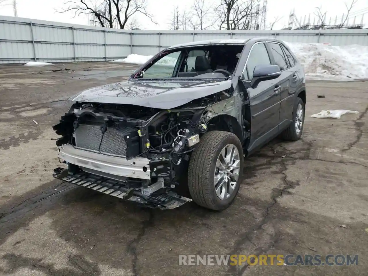 2 Photograph of a damaged car 2T3A1RFV7MC151557 TOYOTA RAV4 2021