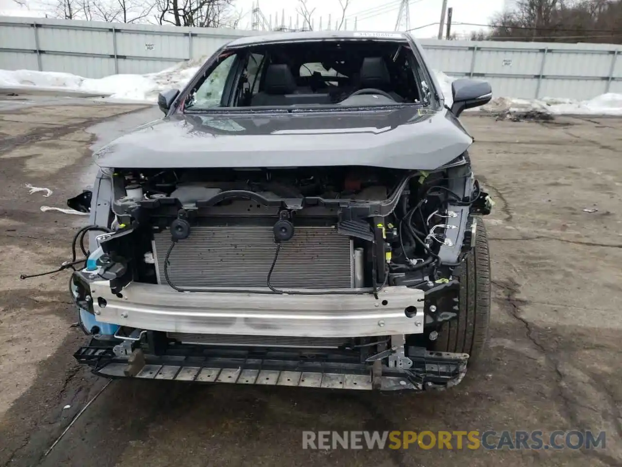 9 Photograph of a damaged car 2T3A1RFV7MC151557 TOYOTA RAV4 2021