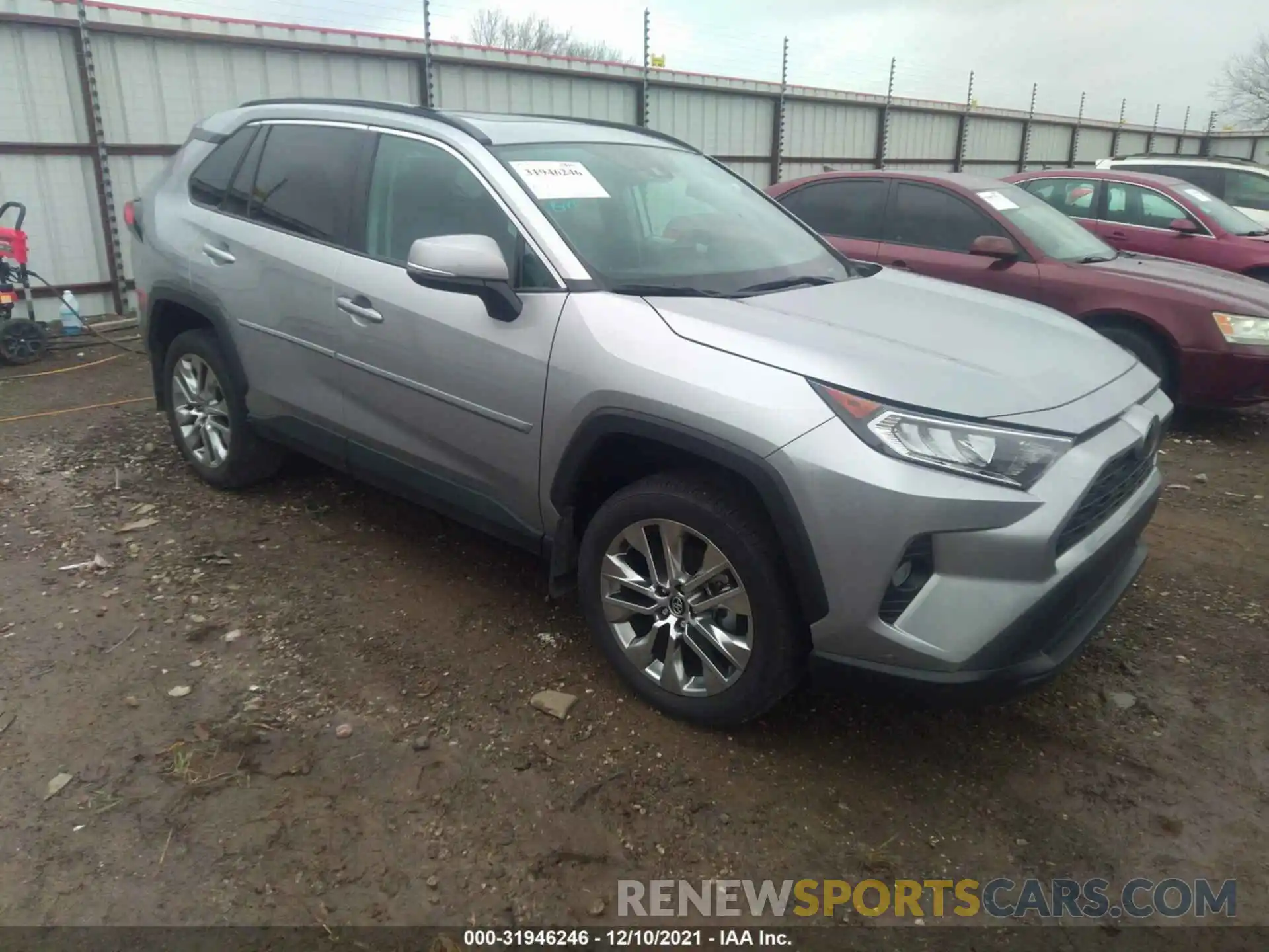 1 Фотография поврежденного автомобиля 2T3A1RFV7MC157732 TOYOTA RAV4 2021