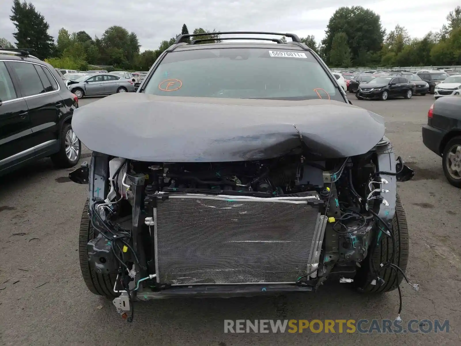 9 Photograph of a damaged car 2T3A1RFV7MC174157 TOYOTA RAV4 2021