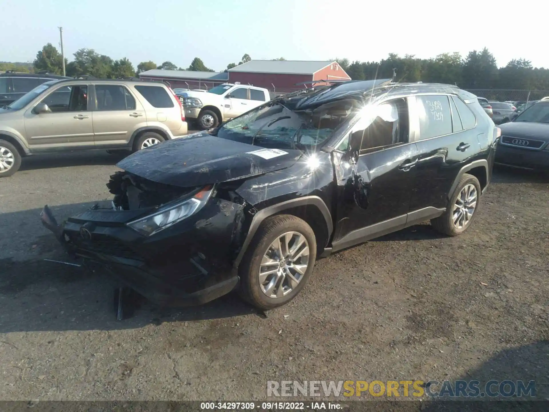 2 Photograph of a damaged car 2T3A1RFV7MC197518 TOYOTA RAV4 2021