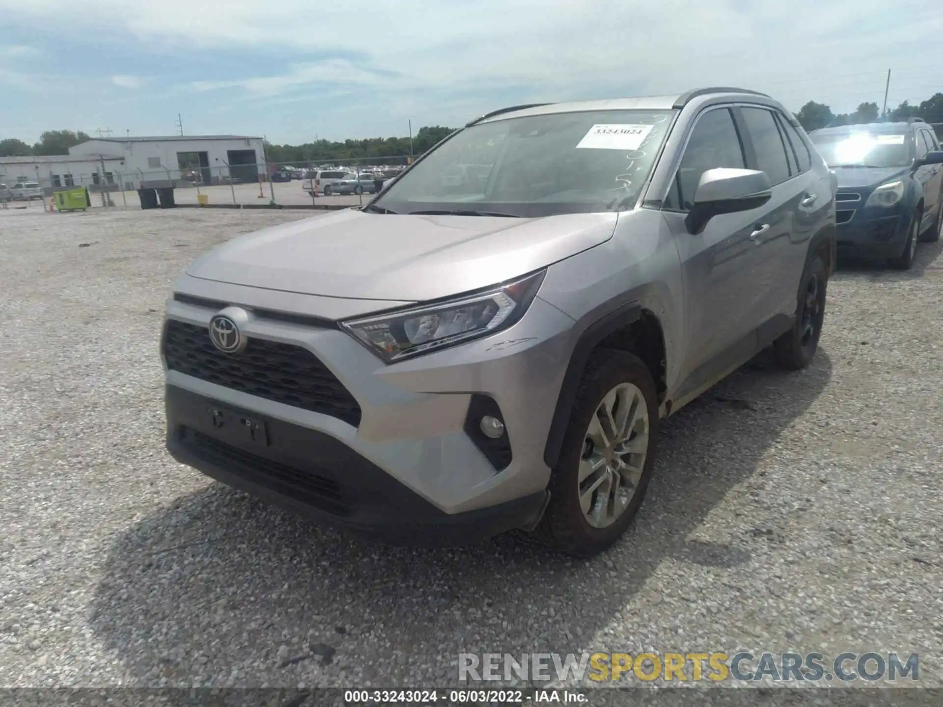 2 Фотография поврежденного автомобиля 2T3A1RFV7MC237015 TOYOTA RAV4 2021