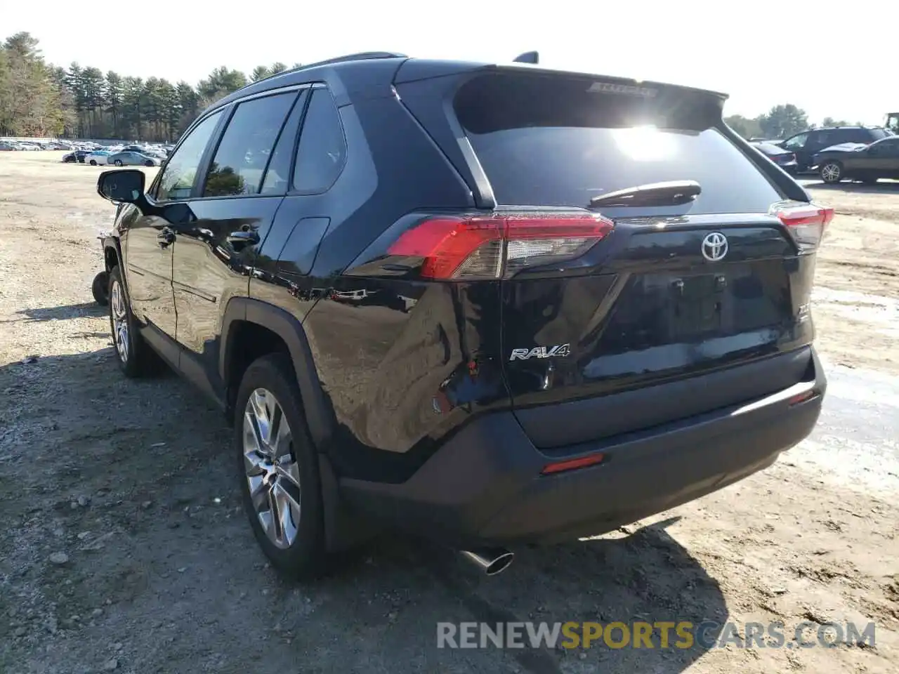 3 Photograph of a damaged car 2T3A1RFV7MC240481 TOYOTA RAV4 2021