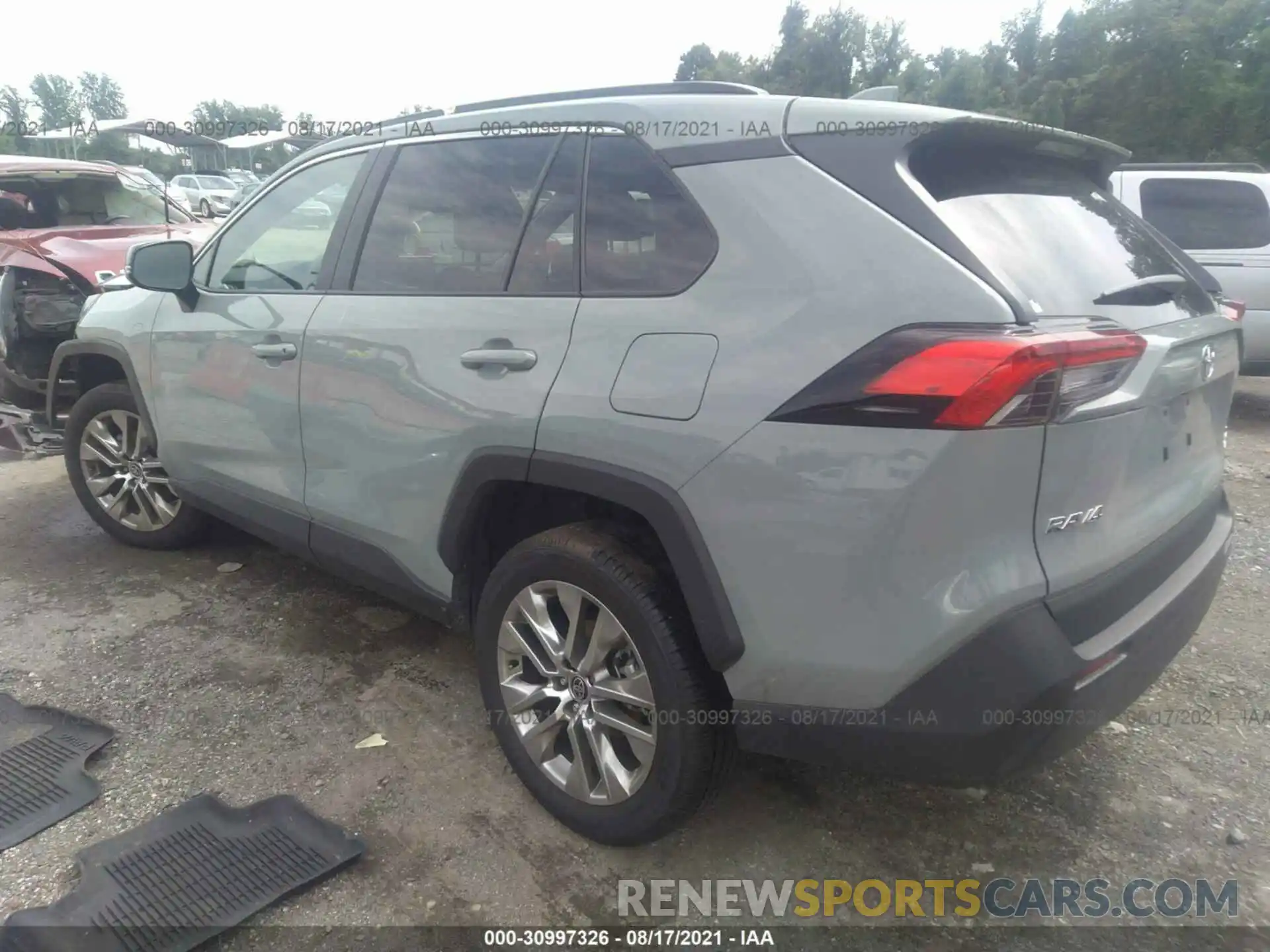 3 Фотография поврежденного автомобиля 2T3A1RFV7MW187733 TOYOTA RAV4 2021