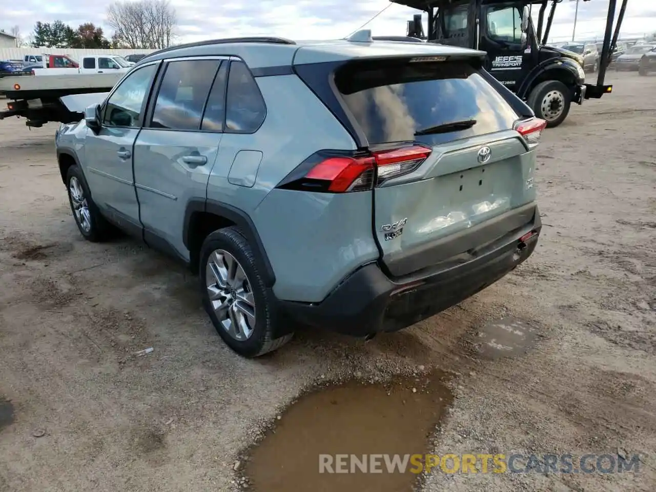 3 Photograph of a damaged car 2T3A1RFV7MW189093 TOYOTA RAV4 2021