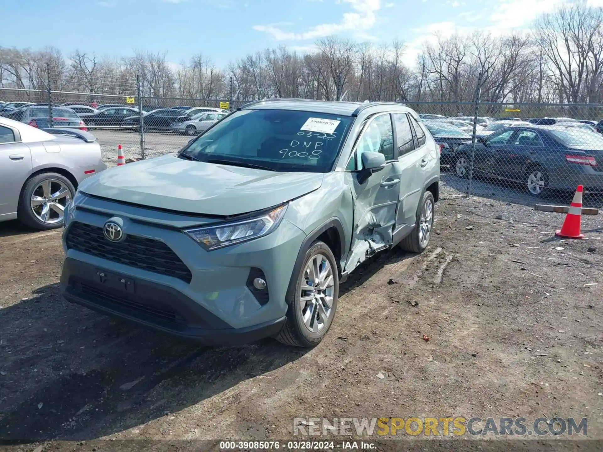 2 Photograph of a damaged car 2T3A1RFV8MC149008 TOYOTA RAV4 2021