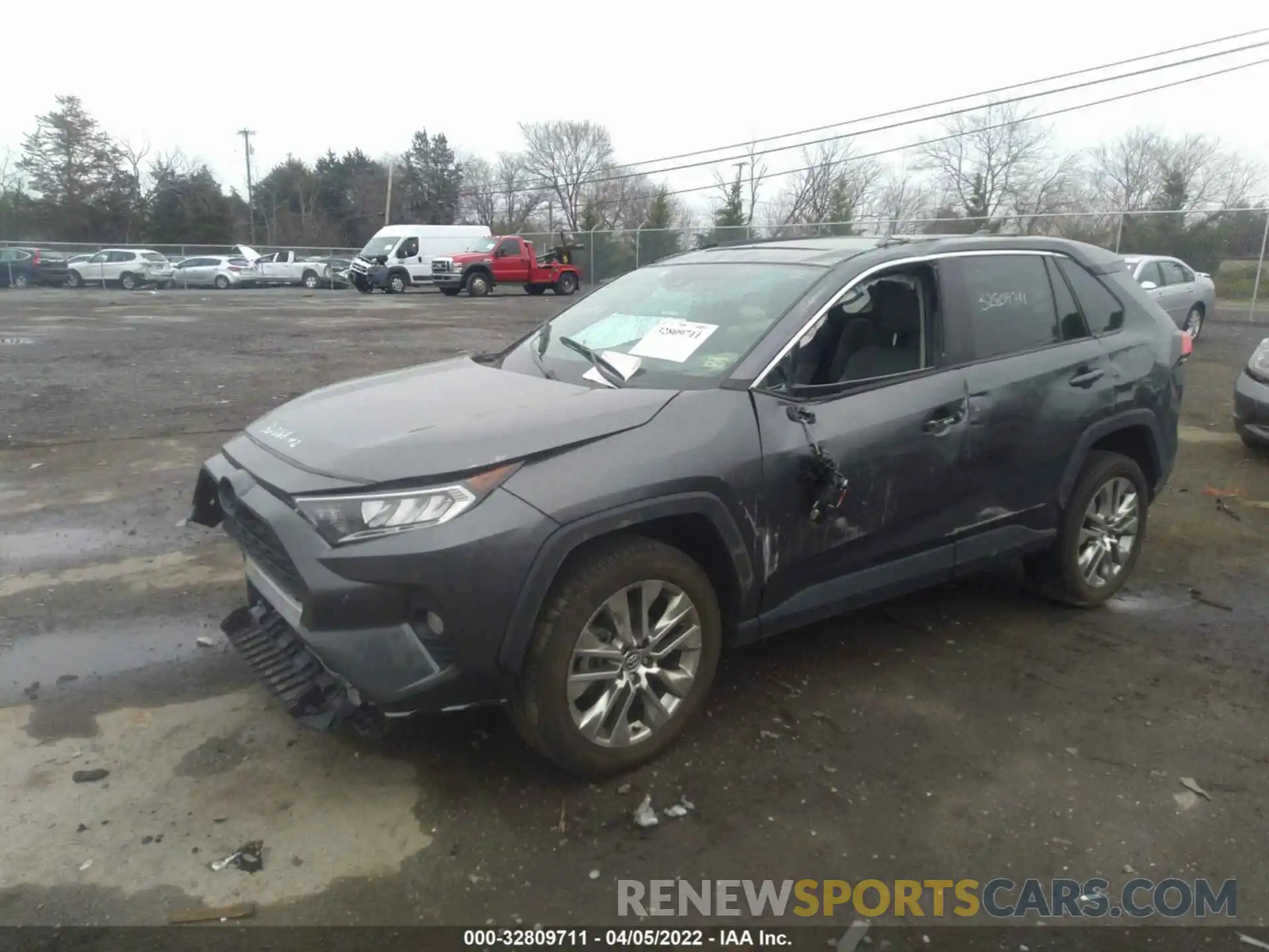 2 Photograph of a damaged car 2T3A1RFV8MC155584 TOYOTA RAV4 2021