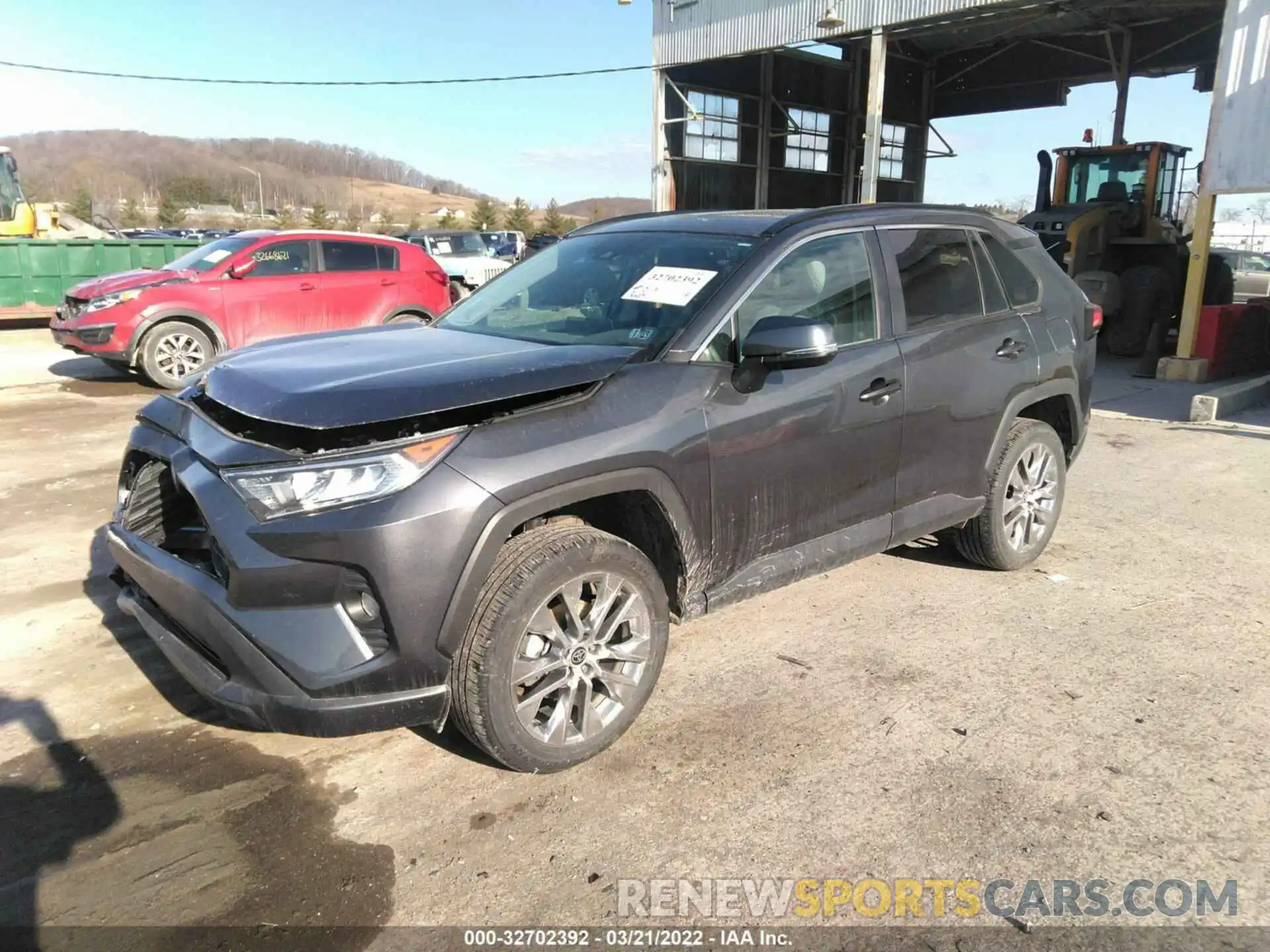 2 Photograph of a damaged car 2T3A1RFV8MC174474 TOYOTA RAV4 2021