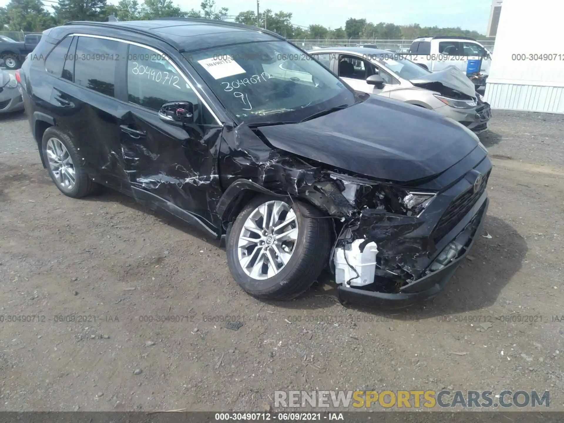 6 Photograph of a damaged car 2T3A1RFV8MC205707 TOYOTA RAV4 2021