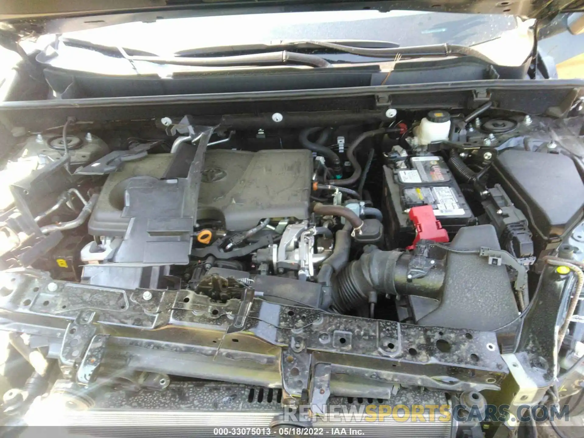 10 Фотография поврежденного автомобиля 2T3A1RFV8MC209515 TOYOTA RAV4 2021