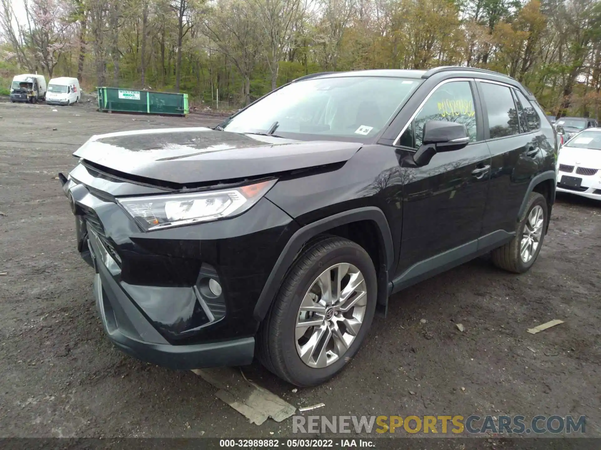 2 Photograph of a damaged car 2T3A1RFV8MC219705 TOYOTA RAV4 2021