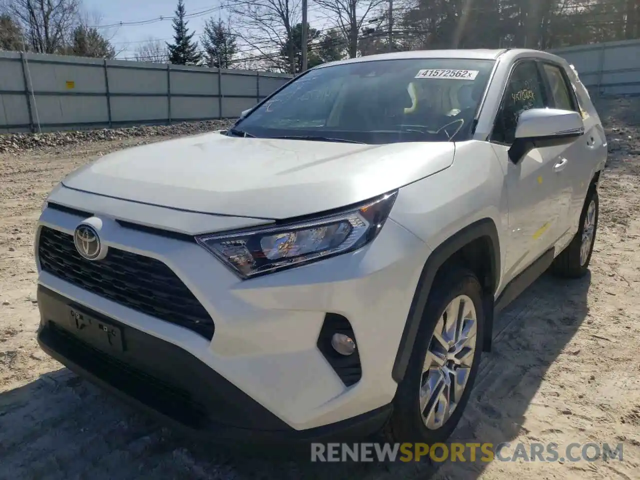 2 Фотография поврежденного автомобиля 2T3A1RFV8MW140789 TOYOTA RAV4 2021