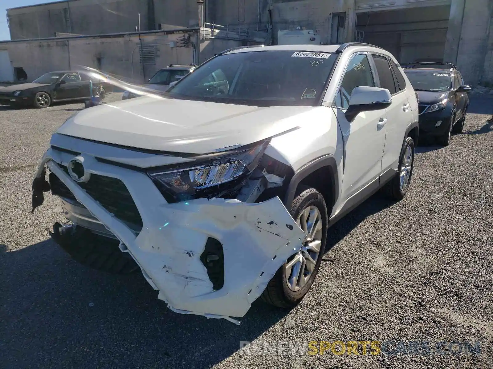 2 Фотография поврежденного автомобиля 2T3A1RFV8MW170407 TOYOTA RAV4 2021