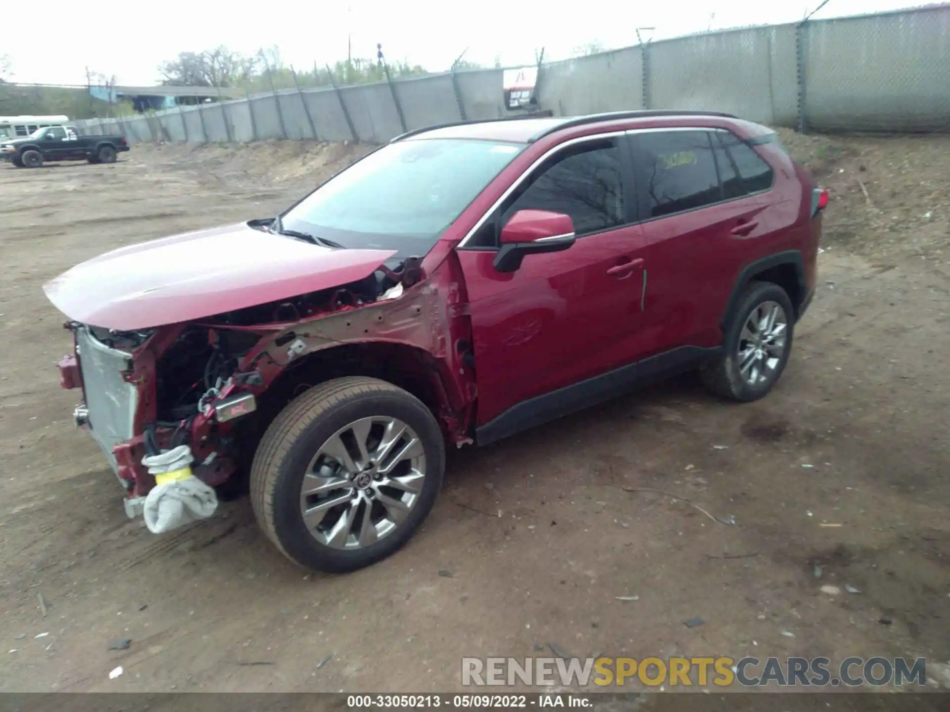 2 Photograph of a damaged car 2T3A1RFV8MW219959 TOYOTA RAV4 2021