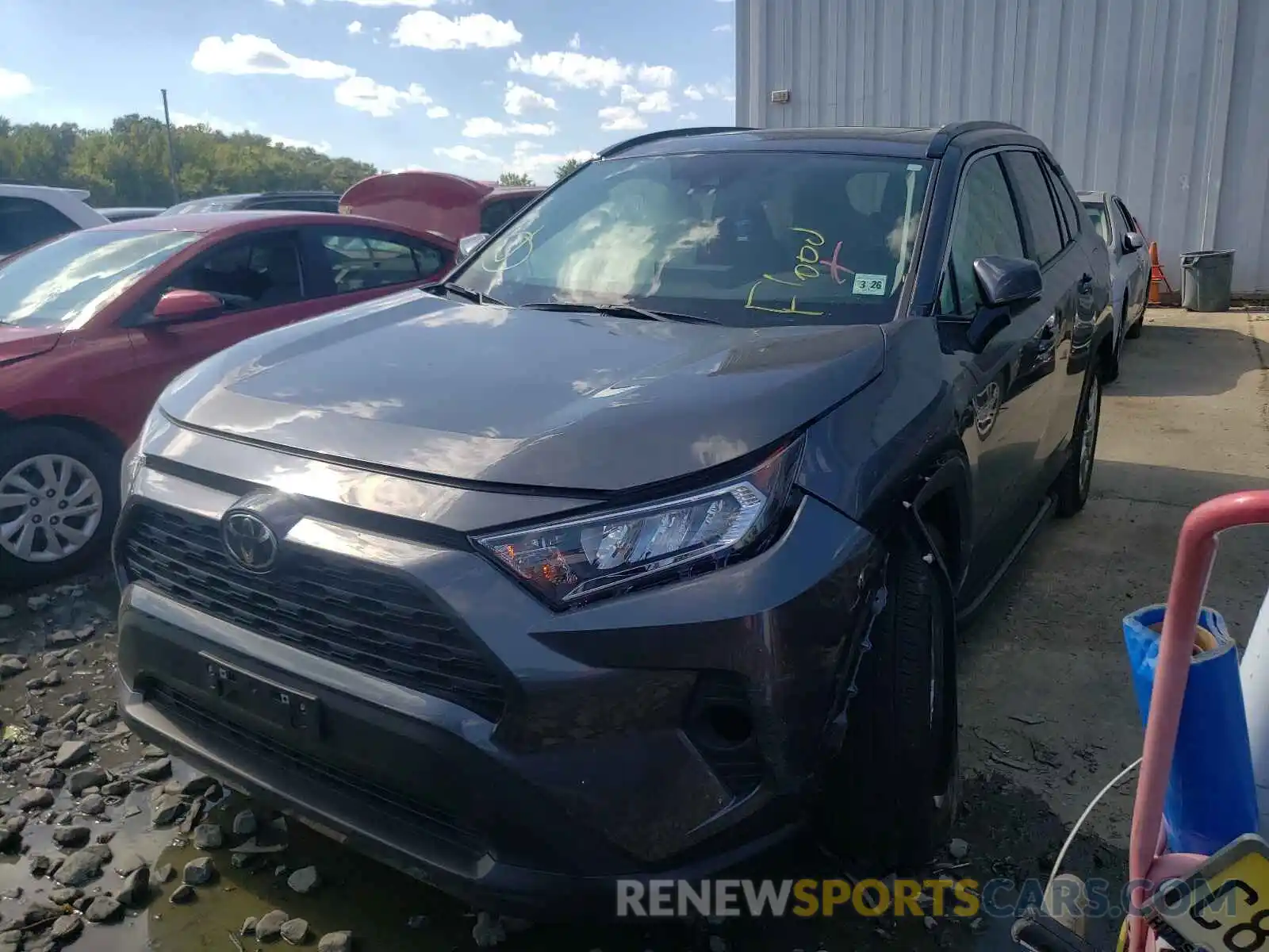 2 Photograph of a damaged car 2T3A1RFV9MC169249 TOYOTA RAV4 2021