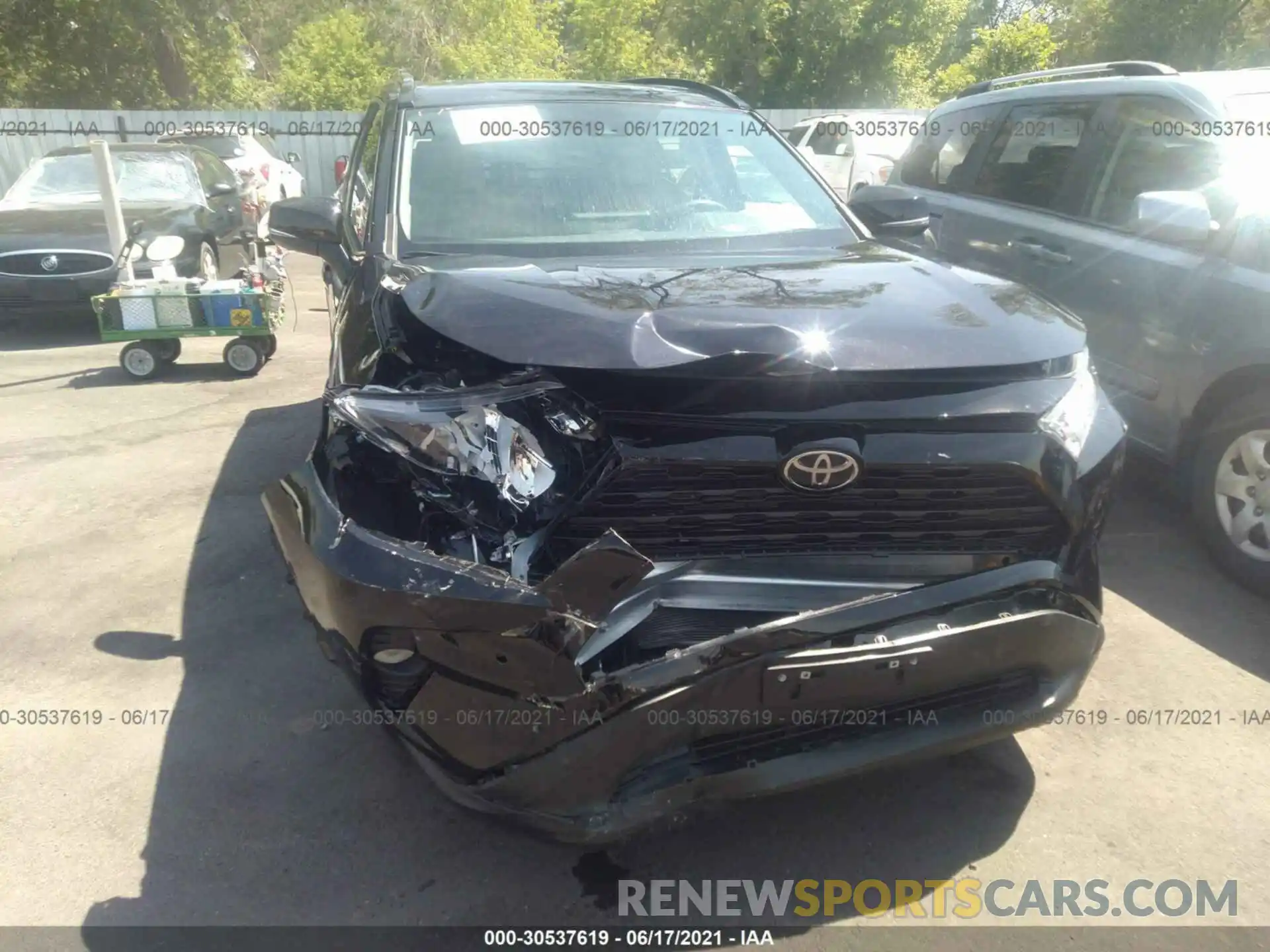 6 Photograph of a damaged car 2T3A1RFV9MC179716 TOYOTA RAV4 2021